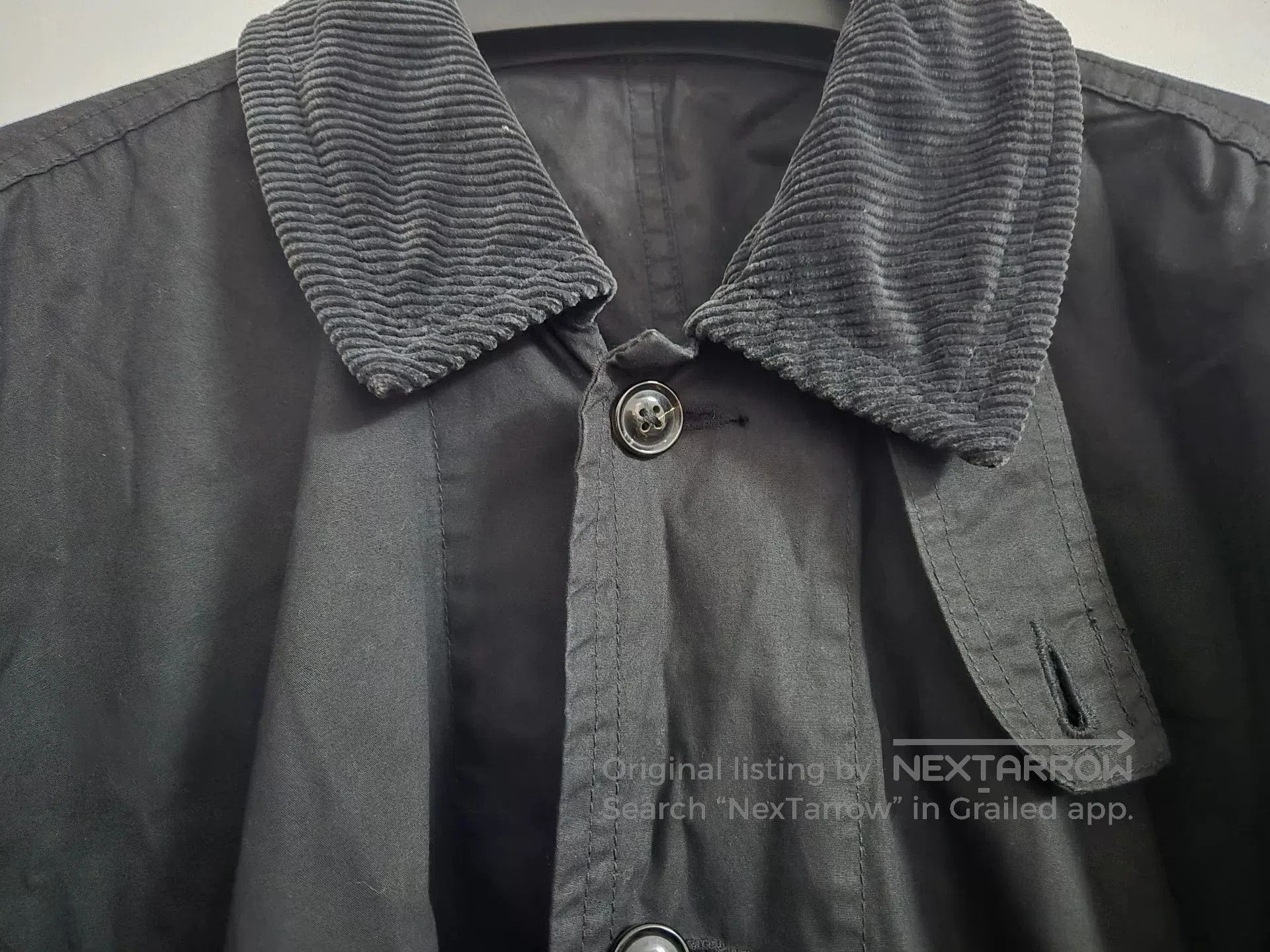 Porter Classic Paraffin Corduroy Swing Coat. Size US S / EU 44-46 / 1 - 4 Thumbnail