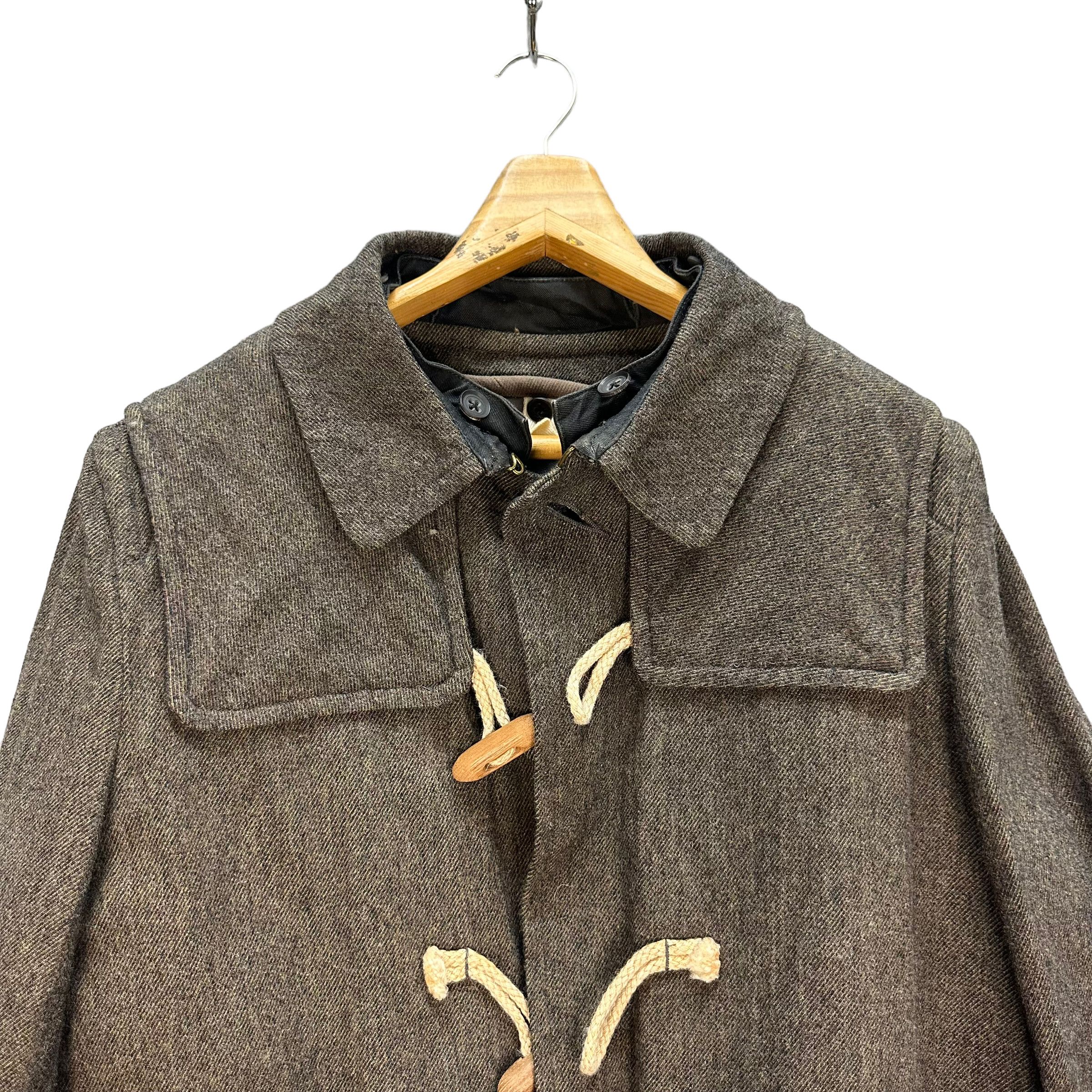 Vintage PCM DETACHABLE HOODIE SHERPA WOOL DUFFLE COAT #7822-179 Size US M / EU 48-50 / 2 - 16 Thumbnail
