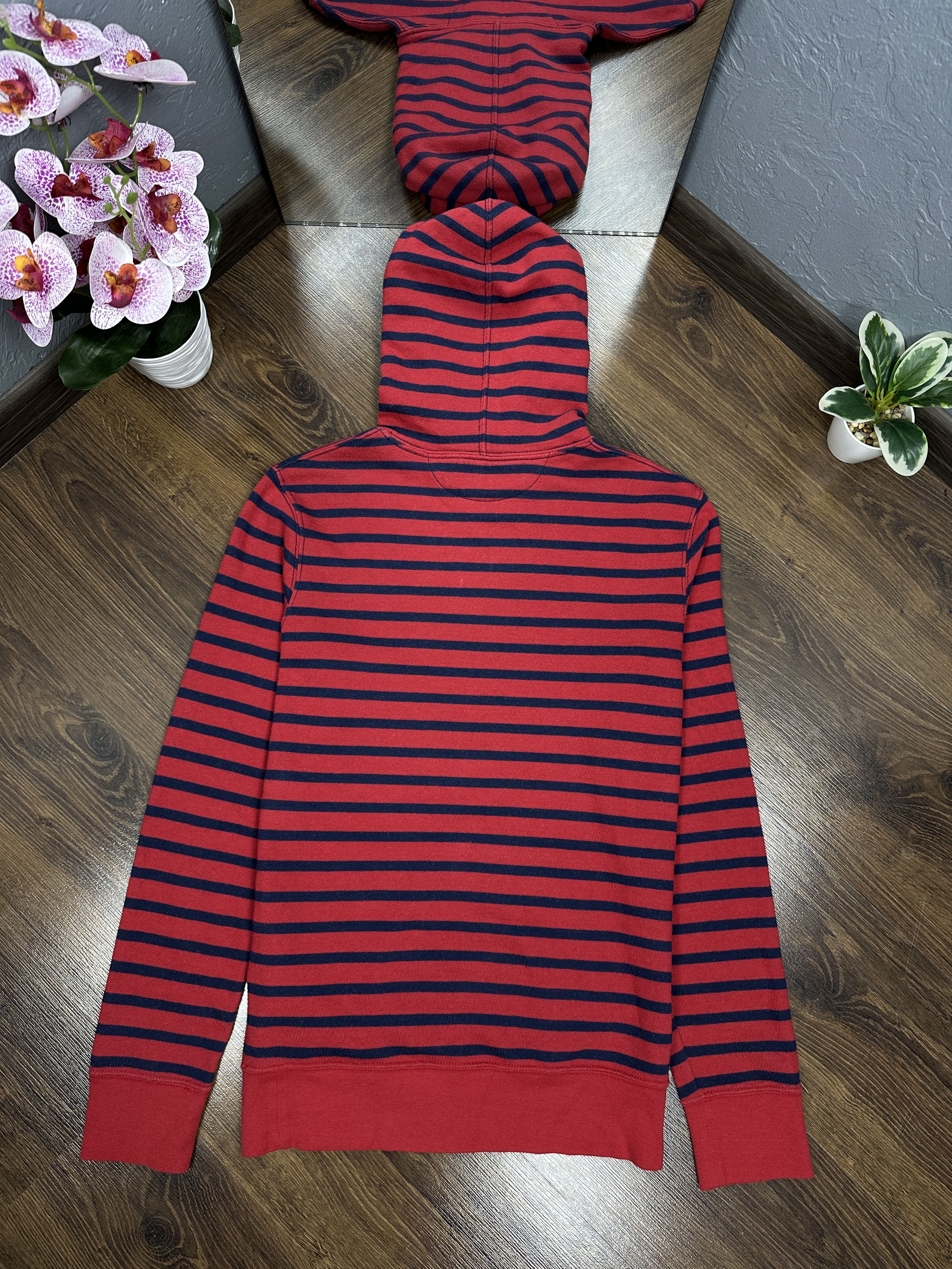 Polo Ralph Lauren Polo Ralph Lauren Vintage Mens Striped Hoodie y2k Size US S / EU 44-46 / 1 - 8 Thumbnail