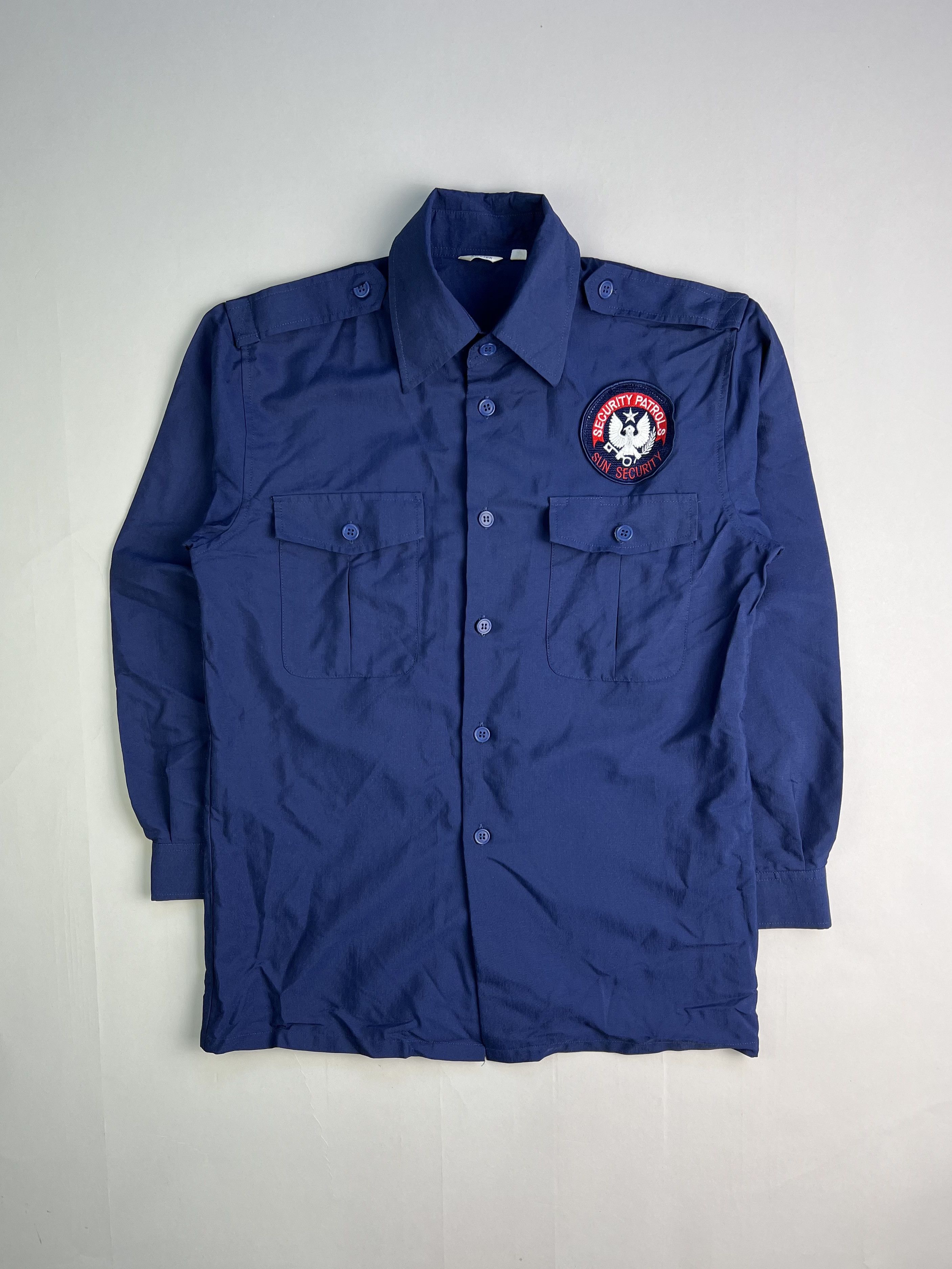 Vintage Work Shirt Vintage Safeter Blue Medium Size US M / EU 48-50 / 2 - 1 Thumbnail