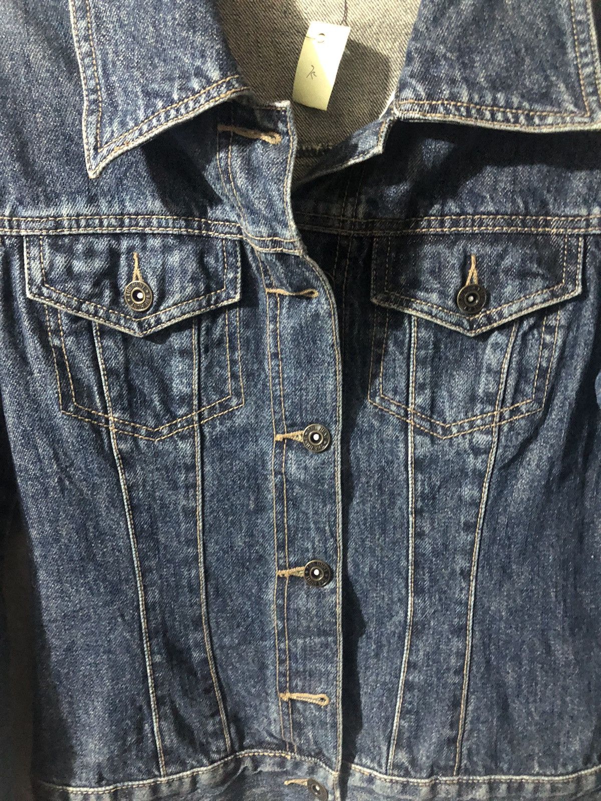 Japanese Brand DENIM JACKET x DONA MARIE BLUE DENIM Size XXS / US 00 / IT 34 - 8 Thumbnail