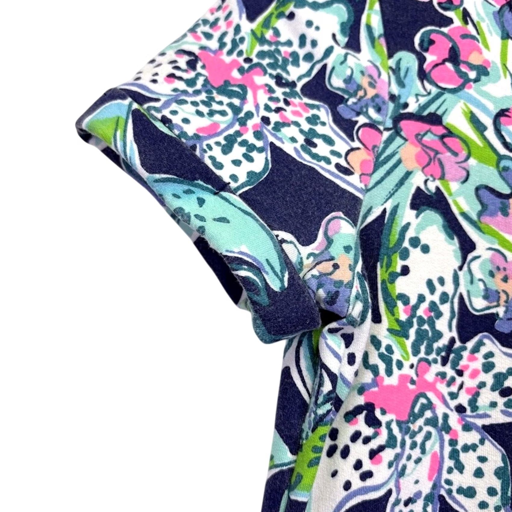 Lilly Pulitzer Lilly Pulitzer Sway Tammy Dress - XS Navy Blue Size XS / US 0-2 / IT 36-38 - 4 Thumbnail
