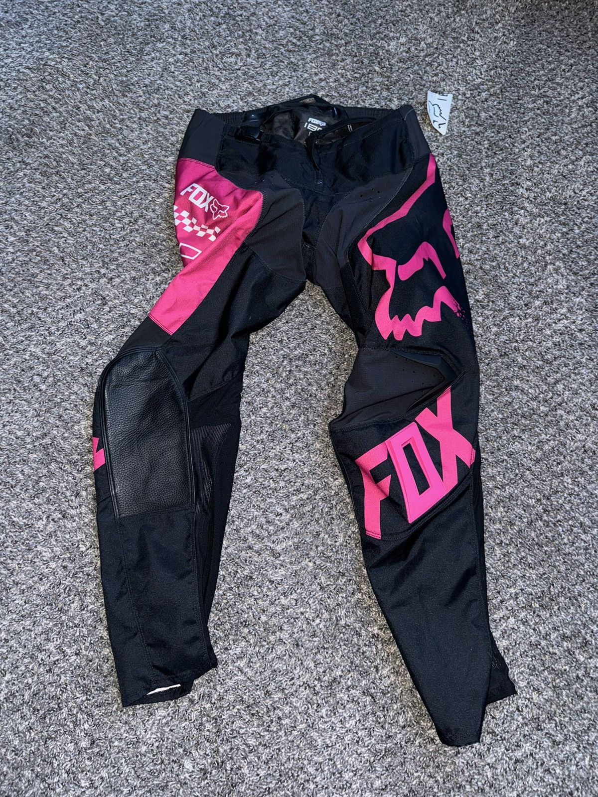 image of Pink + Black Fox Pants Vented & Padded, Men's (Size 32)