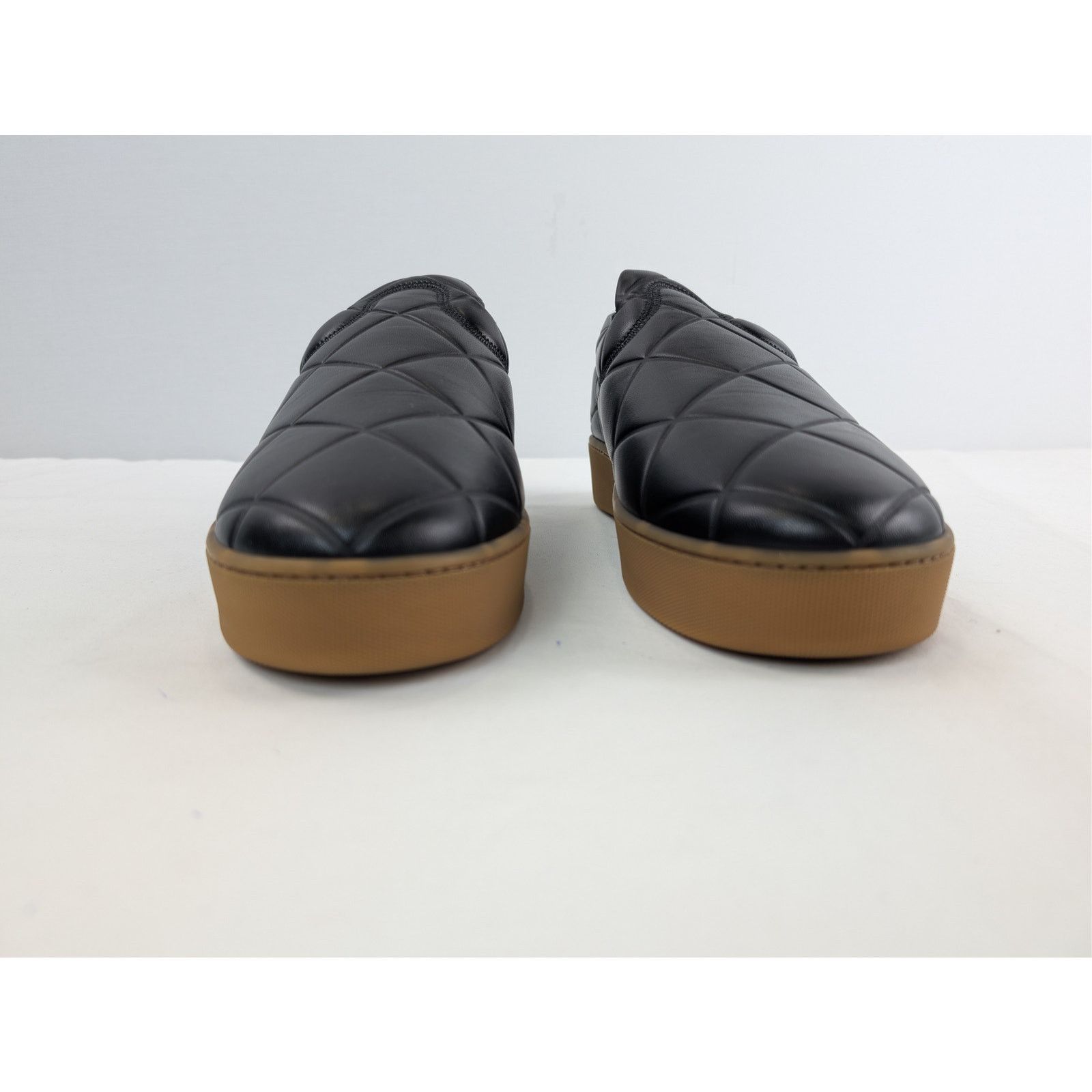 Bottega Veneta o1rshd1 Embossed Lagoon Nappa Quilt Sneaker in Black Size US 11 / EU 44 - 9 Thumbnail