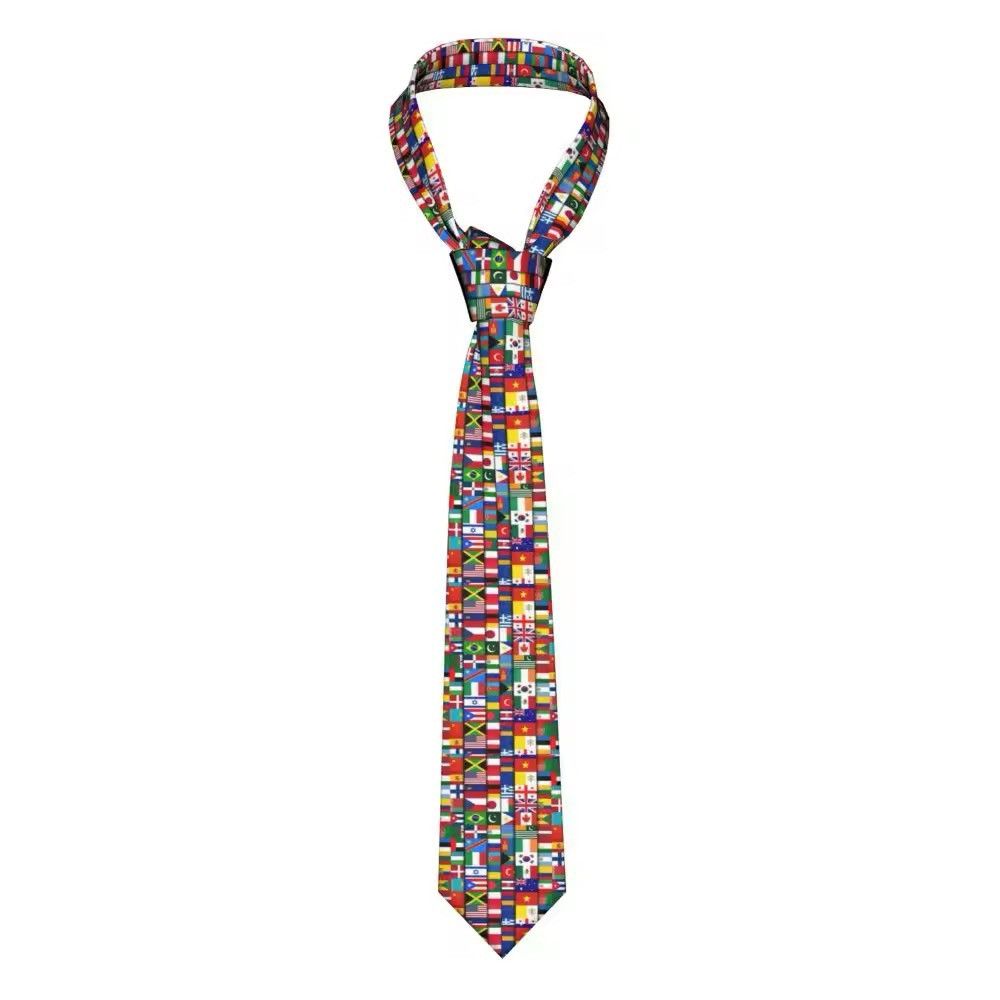 Other Neck Tie Flags Of The Countries Of The World Neckties Size ONE SIZE - 1 Thumbnail