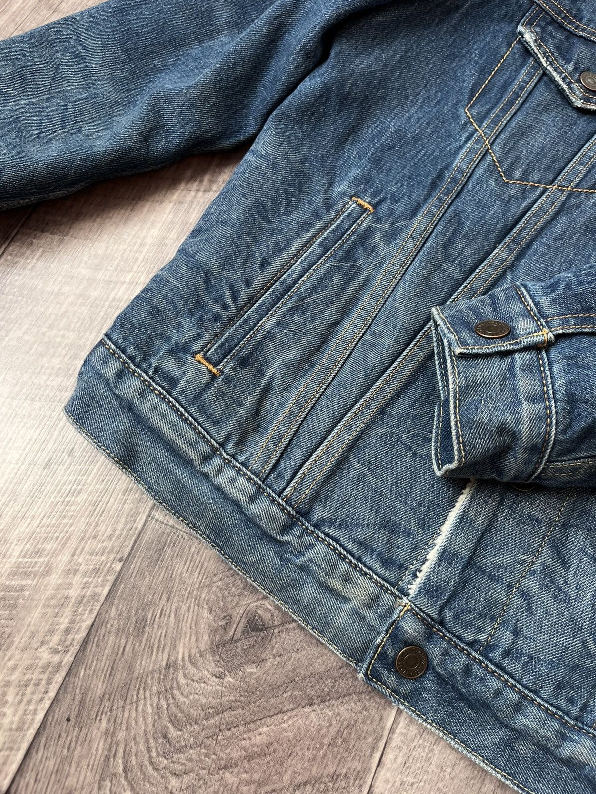 Levi's Vintage Levi’s Sherpa lined Trucker jacket Denim Size US M / EU 48-50 / 2 - 10 Thumbnail