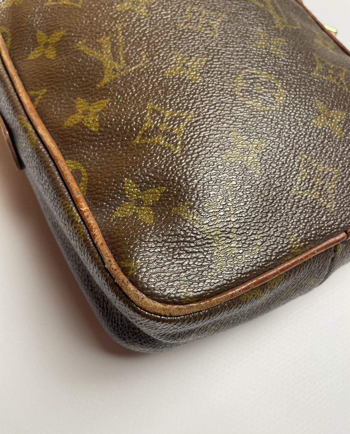 Louis Vuitton × Vintage Louis Vuitton Monogram Danube Messenger Brown Size ONE SIZE - 9 Thumbnail