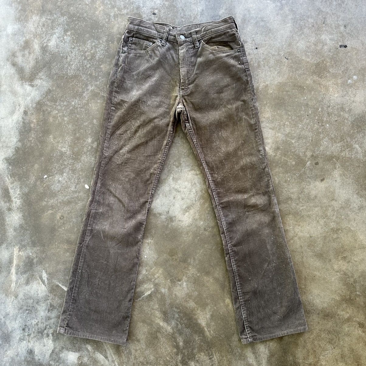Levi's W28 Vintage Levi’s 517 Corduroy Brown Casual Trouser Pant Size US 28 / EU 44 - 1 Thumbnail