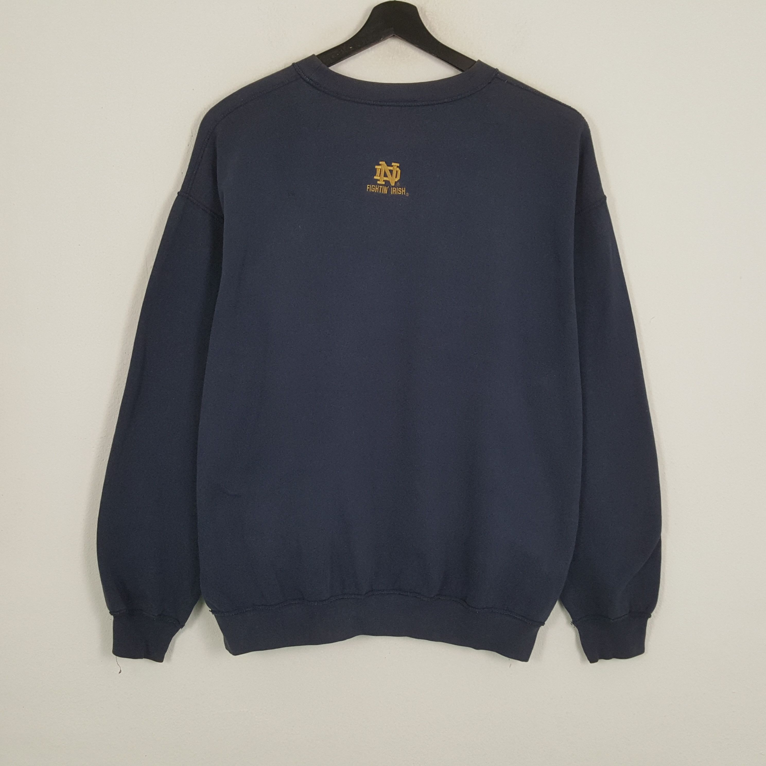 Lee × Vintage UNIVERSITY OF NOTRE DAME X LEE Sweatshirt Size US XXL / EU 58 / 5 - 3 Thumbnail