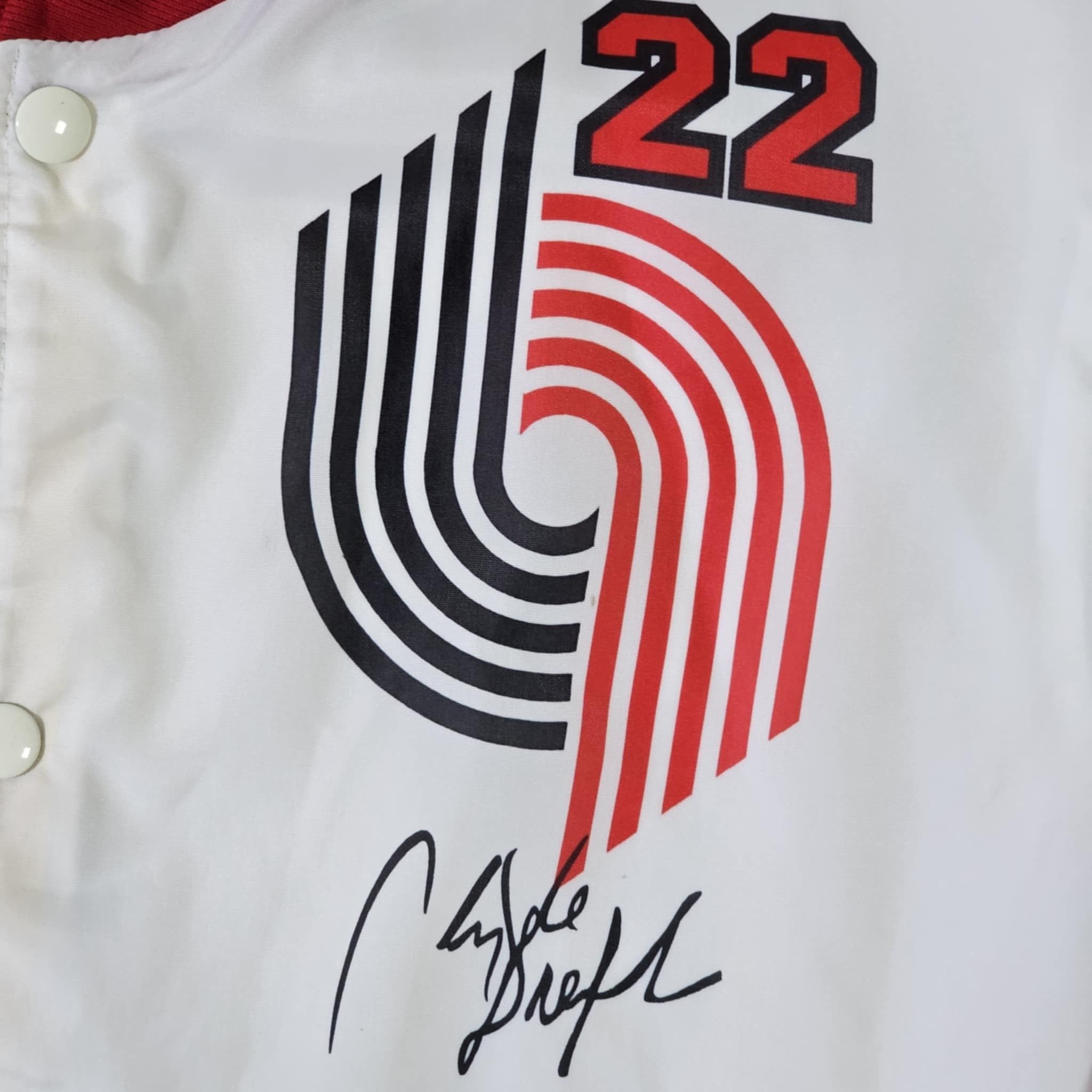 Chalk Line × NBA × Vintage Portland Trail Blazers Vintage 90s Chalk Line Jacket Size US M / EU 48-50 / 2 - 4 Thumbnail