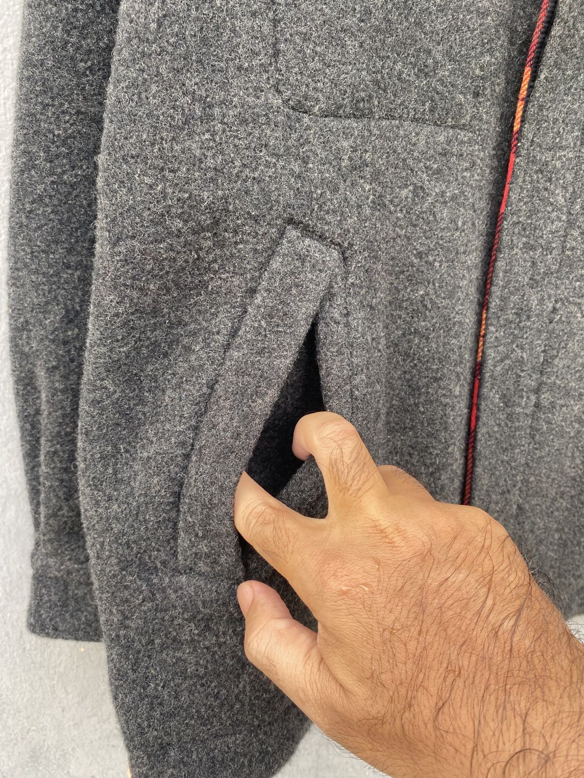 Comme des Garcons Homme 70s CDG HOMME BLOUSOM WOOL MOHAIR BLEND JACKET Size US M / EU 48-50 / 2 - 8 Thumbnail