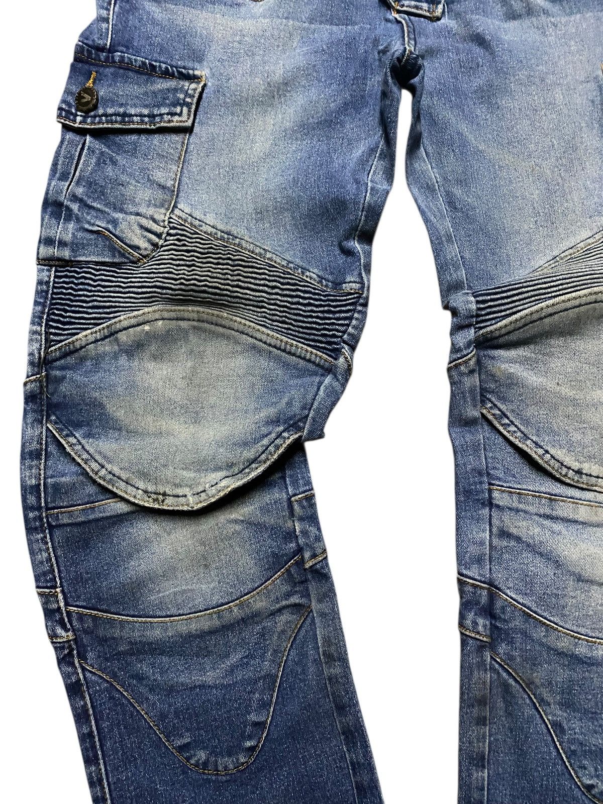 Vision Streetwear Vintagw Japanese Brand Volero Multi Pocket Slim Fit Jeans Size US 31 - 7 Thumbnail