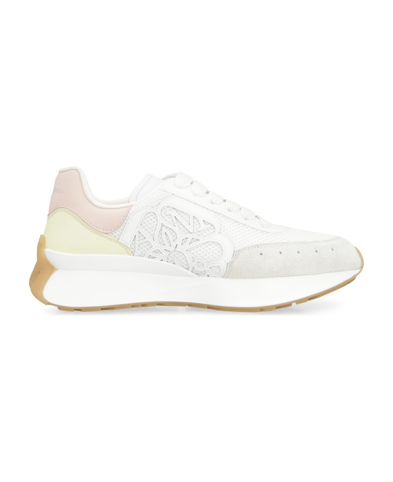 Alexander McQueen o1w1db10925 Sneaker Leath S Rubb in White Size US 8 / IT 38 - 1 Thumbnail