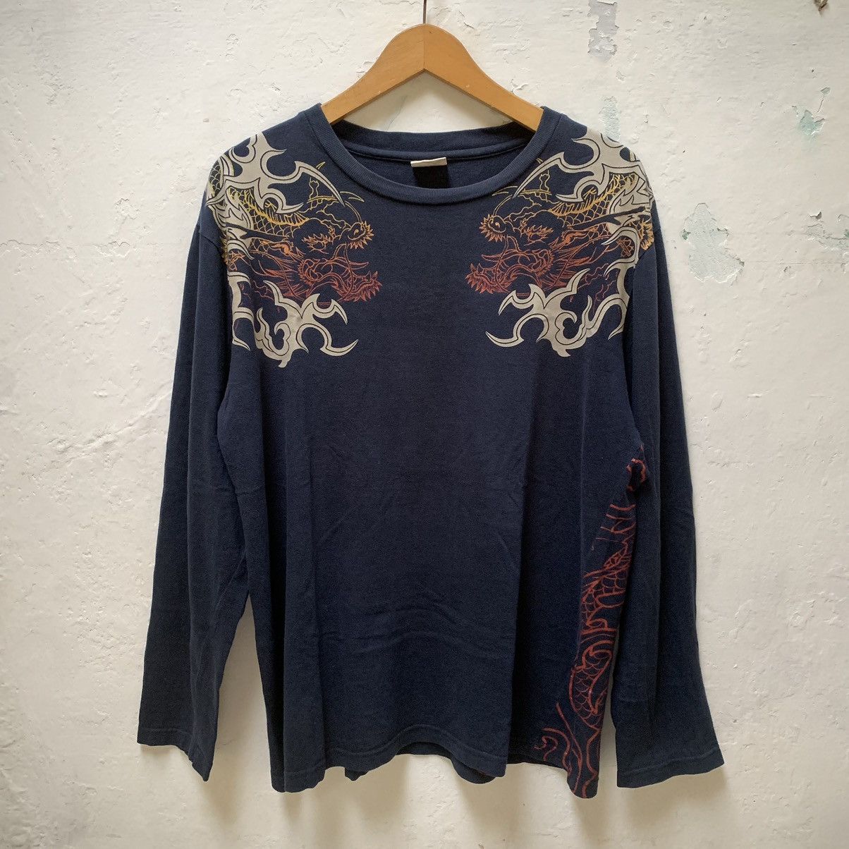 Japanese Brand Vintage Space Opera Sukajan Long Sleeve IfSixWasNine Style Size US XL / EU 56 / 4 - 1 Thumbnail
