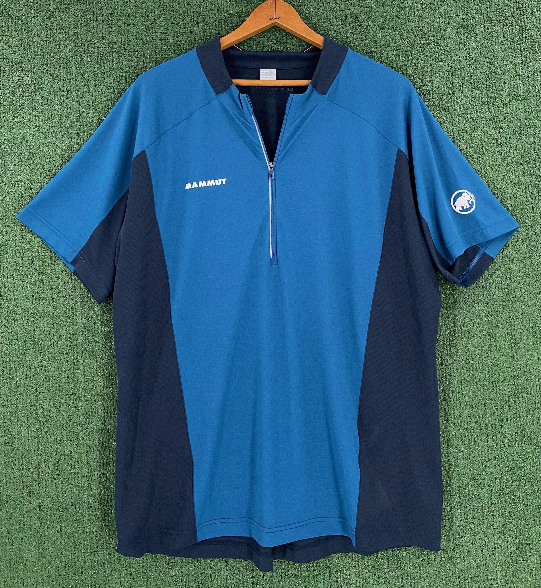Mammut Mammut Aenergy Half Zip Performance Short Sleeve Shirt XL Size US XL / EU 56 / 4 - 1 Thumbnail