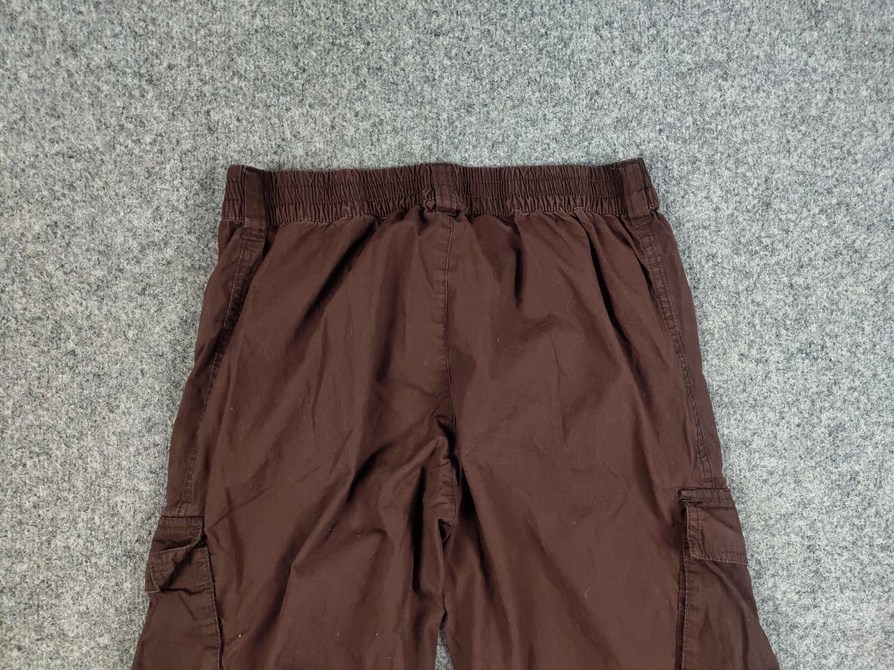 Japanese Brand Vintage Japanese Baggy Brown Cotton Cargo Pants Y2K Style Size US 30 / EU 46 - 11 Thumbnail