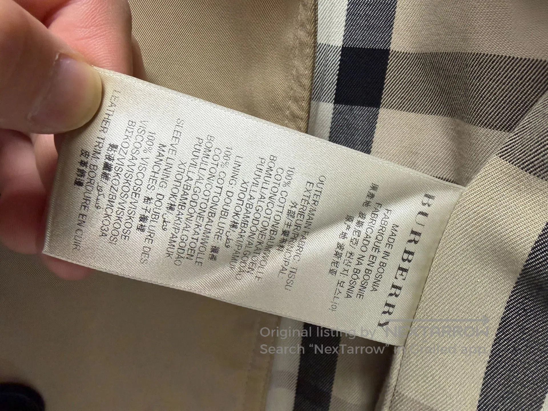 Burberry Burberry Trench Coat UK2 Size. Size XXS / US 00 / IT 34 - 5 Thumbnail