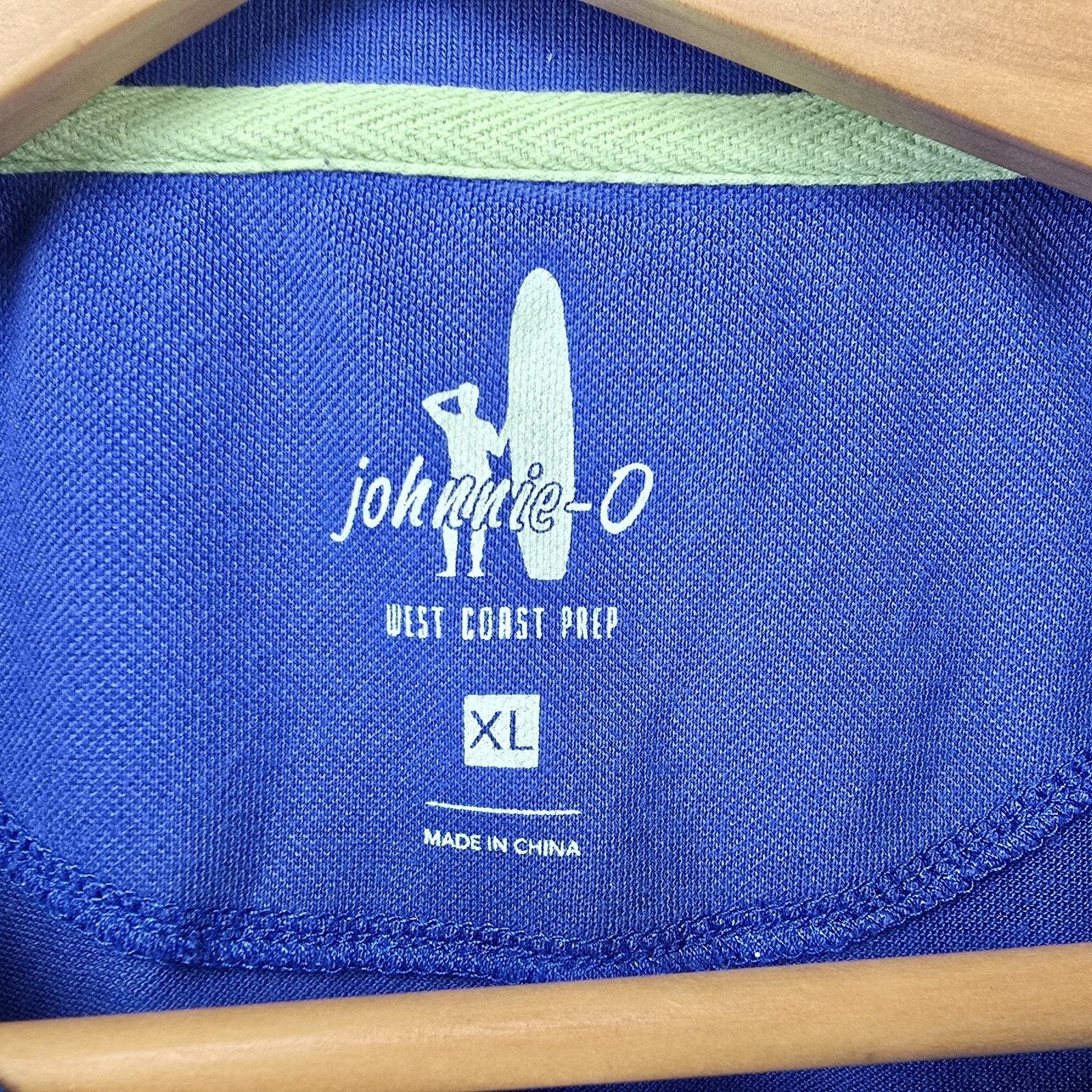 Other Johnnie-O Polo Shirt Mens XL Blue Short Sleeve Embroidered Size US XL / EU 56 / 4 - 4 Thumbnail