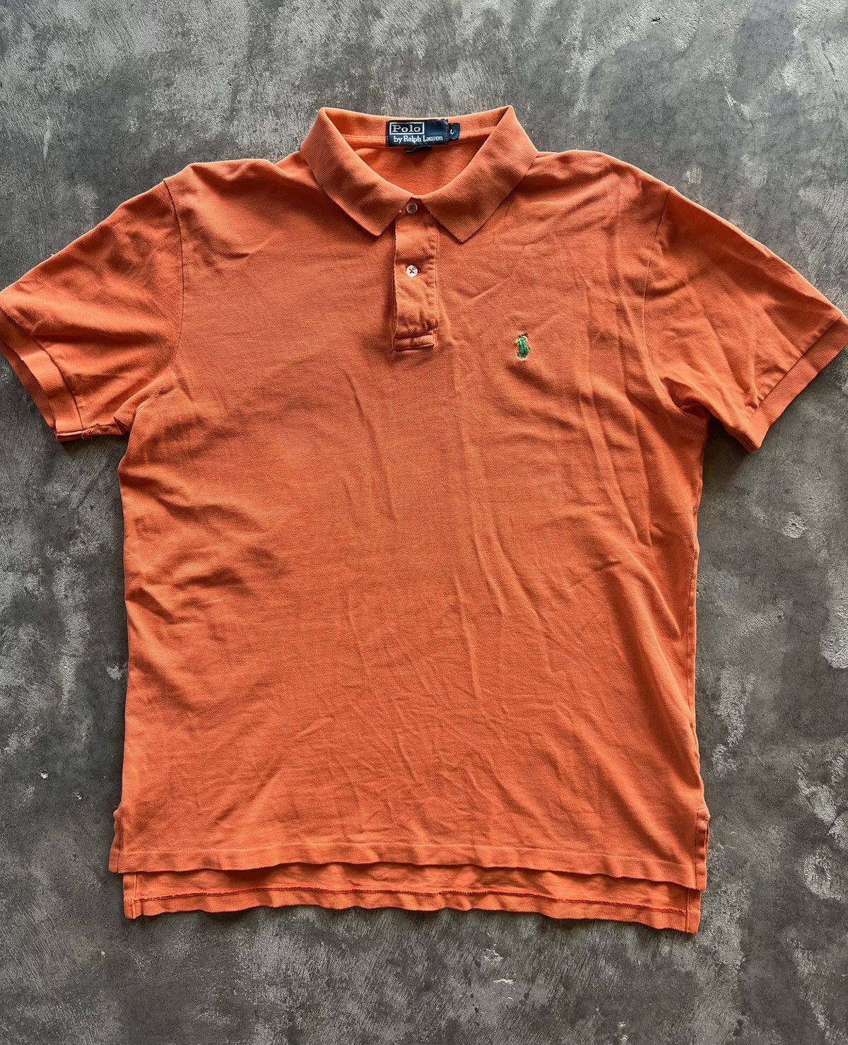 Polo Ralph Lauren Polo Ralph Lauren Orange Shirt Size US L / EU 52-54 / 3 - 1 Thumbnail