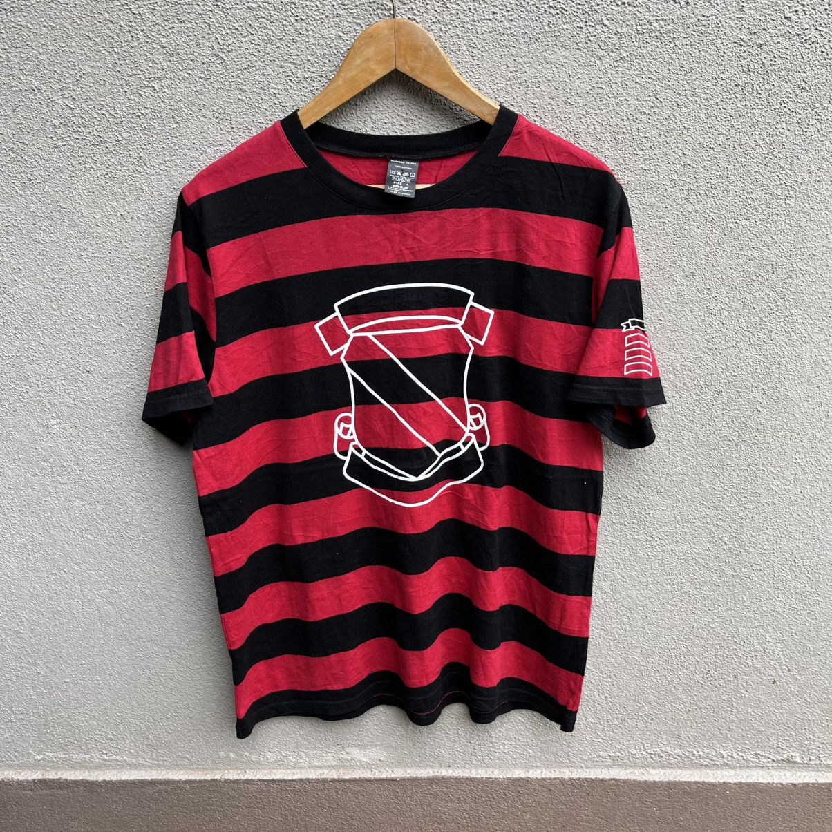 Number (N)ine NUMBER NINE crest logo stripe tee Size US L / EU 52-54 / 3 - 1 Thumbnail