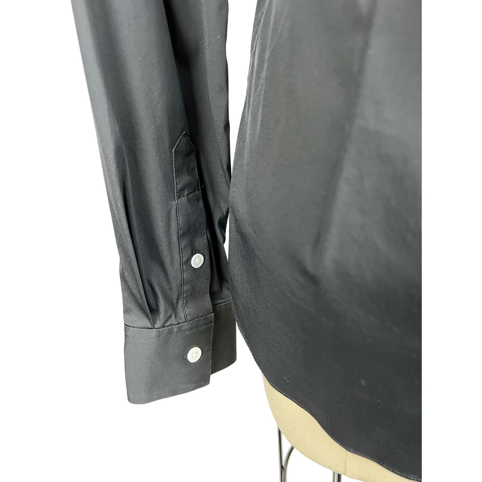Theory Theory Black Button up blouse sz S Size S / US 4 / IT 40 - 3 Thumbnail