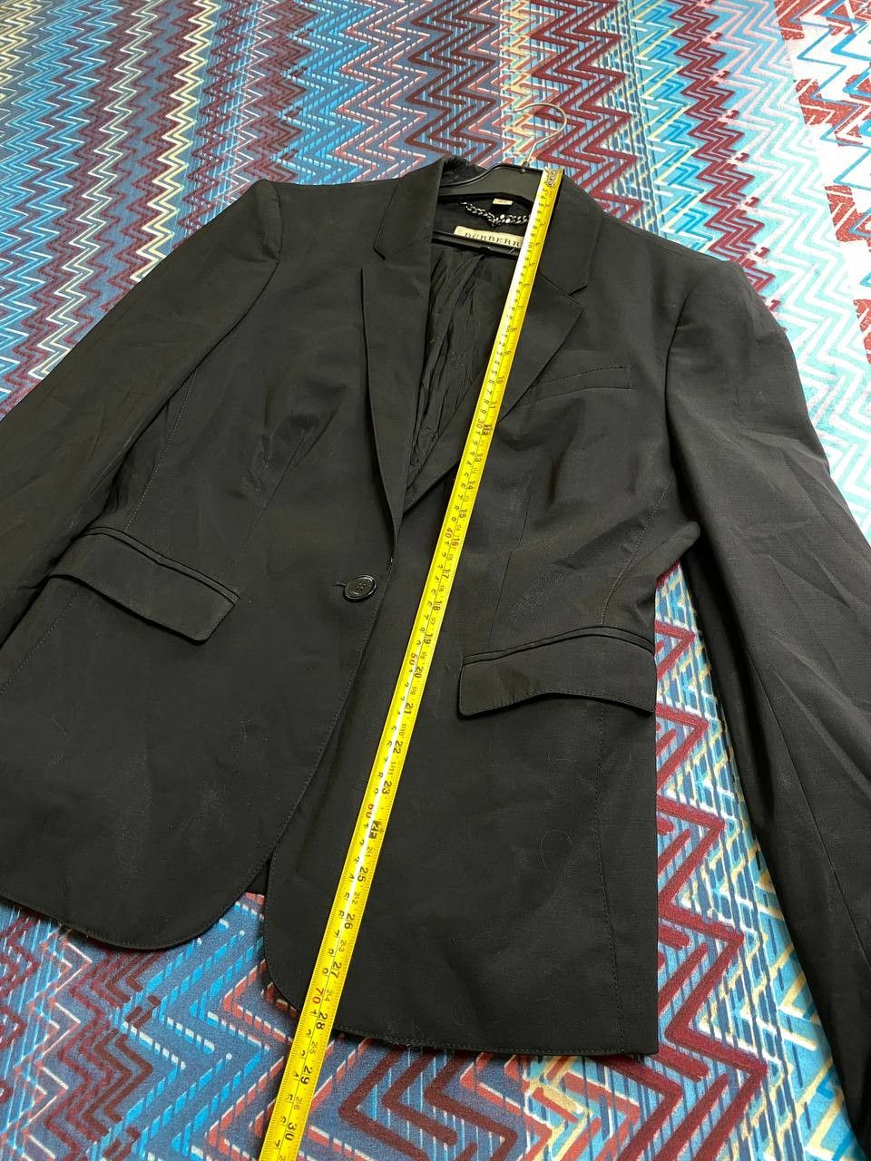 Burberry Blazer Burberry Vintage black streetwear Y2K Size L / US 10 / IT 46 - 13 Thumbnail
