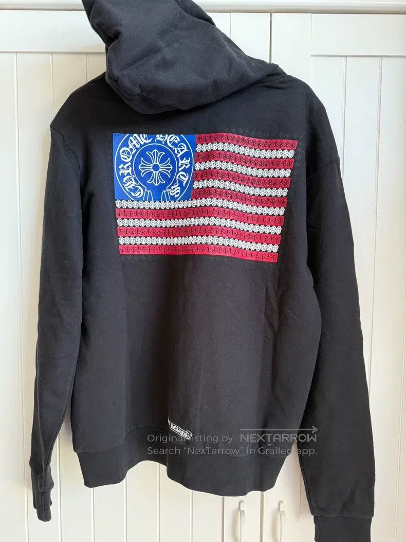 Chrome Hearts Chrome Hearts Size M American flag hoodie Size US M / EU 48-50 / 2 - 2 Thumbnail