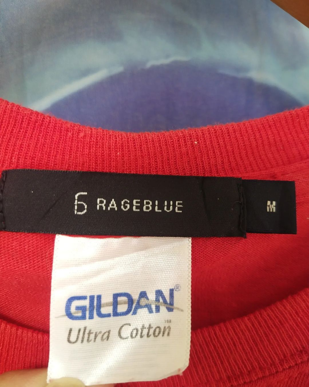Band Tees × Japanese Brand × RAGEBLUE Silent Siren x Rage Blue Red Band Tees Size US M / EU 48-50 / 2 - 4 Thumbnail
