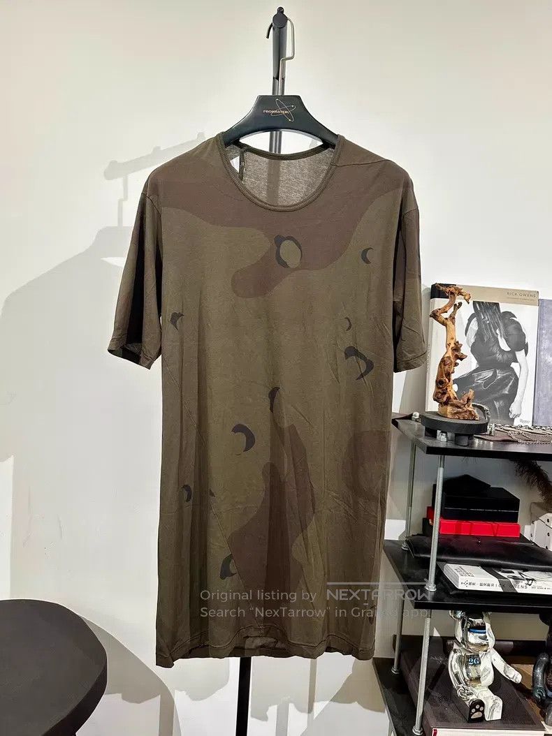Boris Bidjan Saberi Camouflage print crewneck short sleeve
