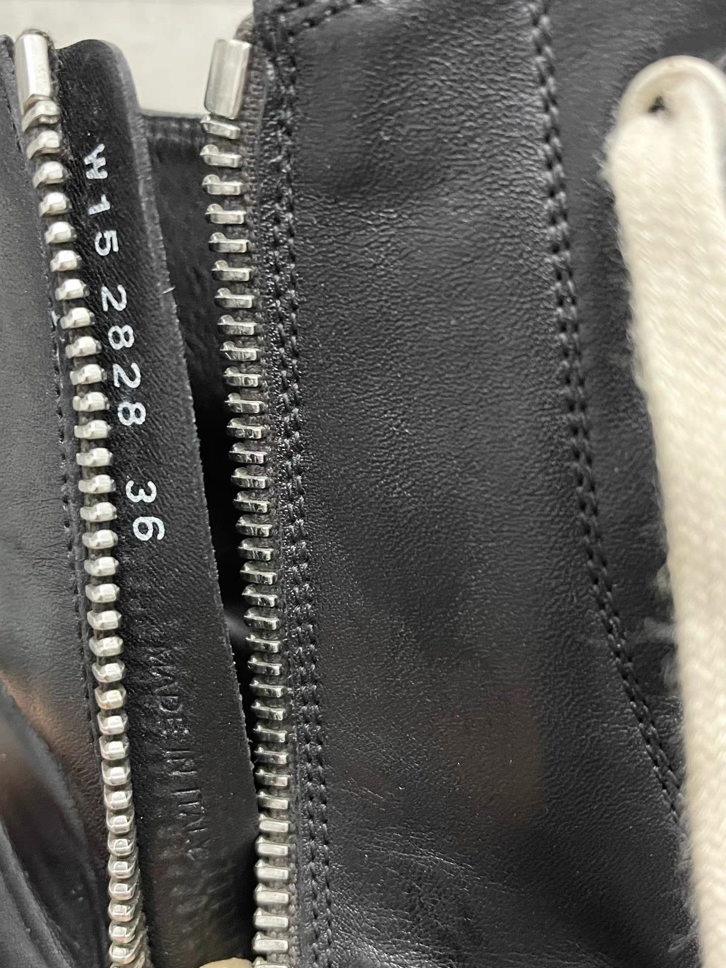 Rick Owens Rick Owens Mainline Leather Big Converse K34 Size US 6 / IT 36 - 9 Thumbnail
