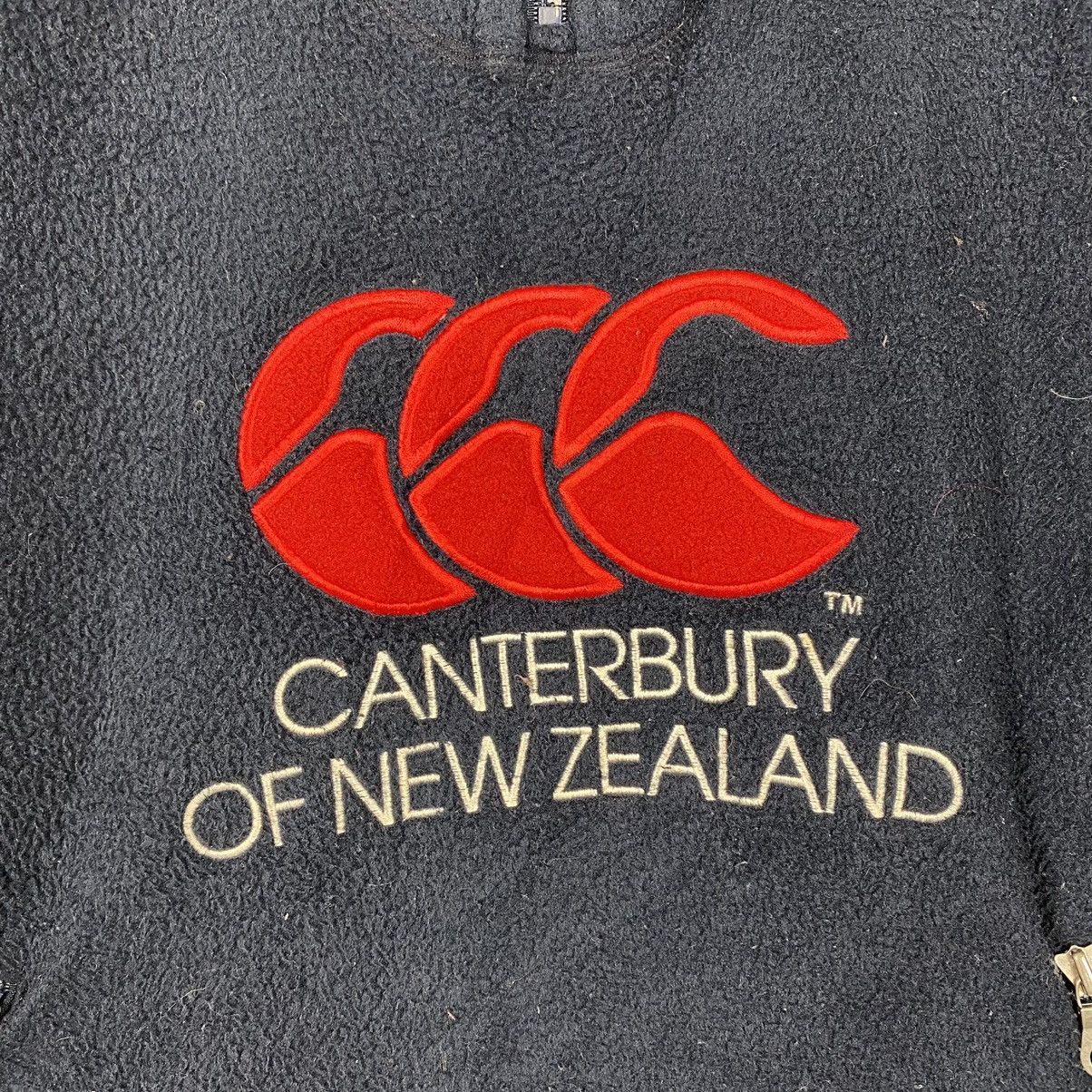Canterbury of New Zealand × Vintage Vintage 90s Canterbury Of New Zealand Halfzip Fleece Hoodies Size US M / EU 48-50 / 2 - 8 Thumbnail