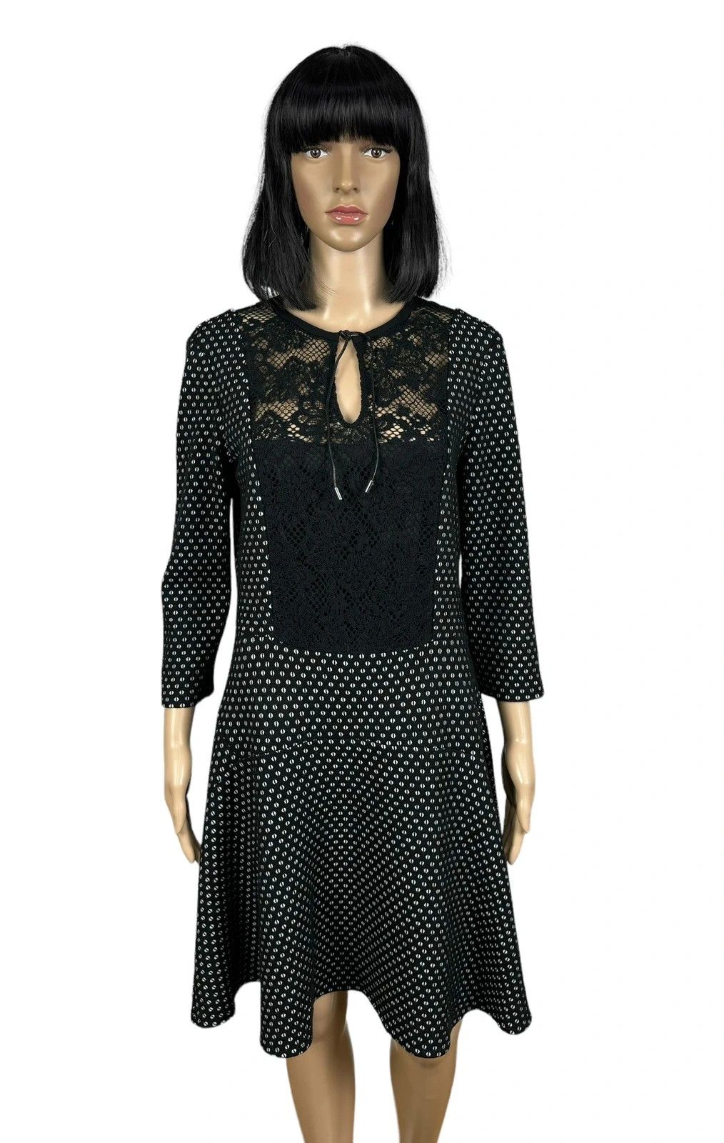 Pinko Pinko Wool Acrylic Midi Dress Pleated size IT46 GB14 Size L / US 10 / IT 46 - 1 Thumbnail