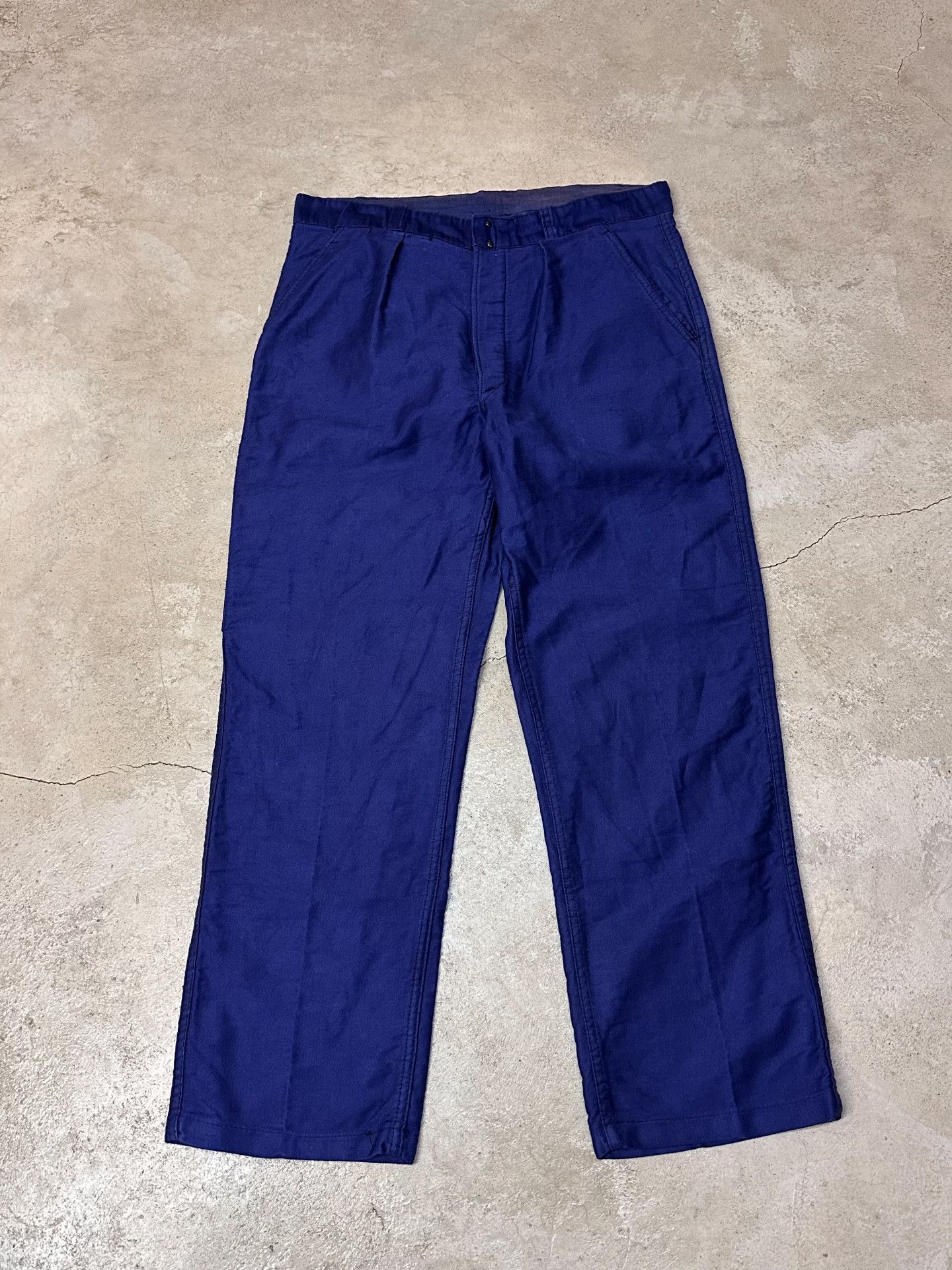Vintage Vintage 60s French Moleskin Work Pants Size US 31 - 1 Thumbnail