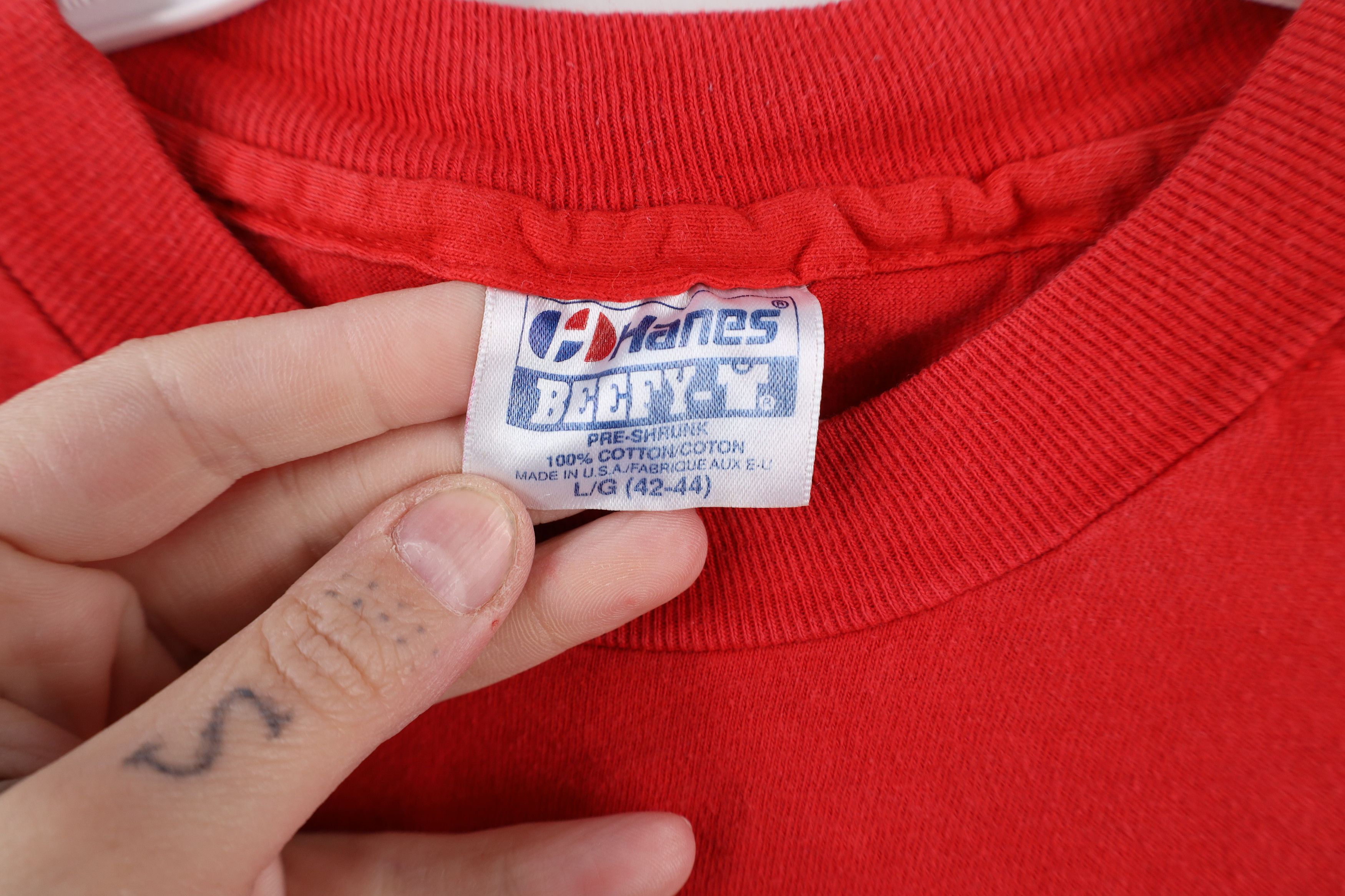 Vintage Vintage 90s Streetwear Cape Yacht Club Lake Erie T-Shirt USA Size US L / EU 52-54 / 3 - 10 Thumbnail
