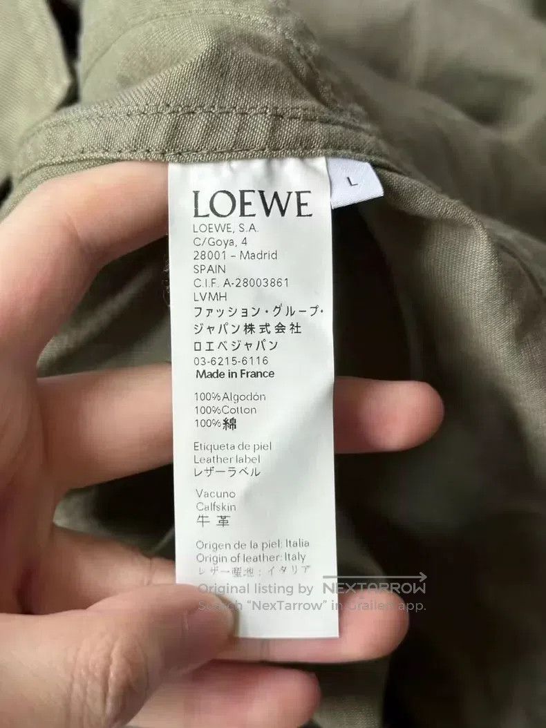 Loewe Loewe Multi-pocket Logo Embroidered Jacket Size L / US 10 / IT 46 - 2 Thumbnail