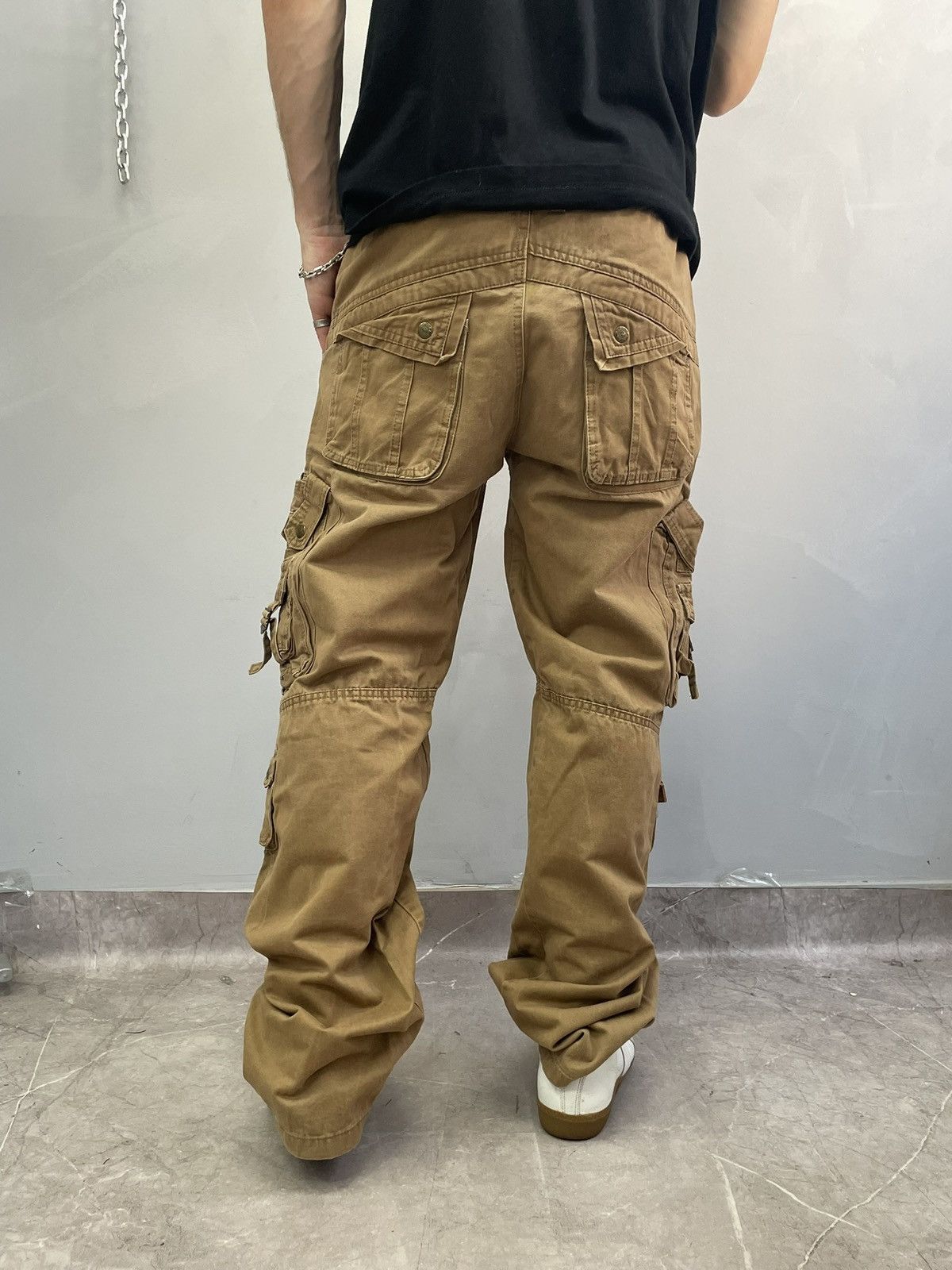 If Six Was Nine Cargo brown Multipocket ifsixwasnine style pants y2k Size US 32 / EU 48 - 9 Thumbnail