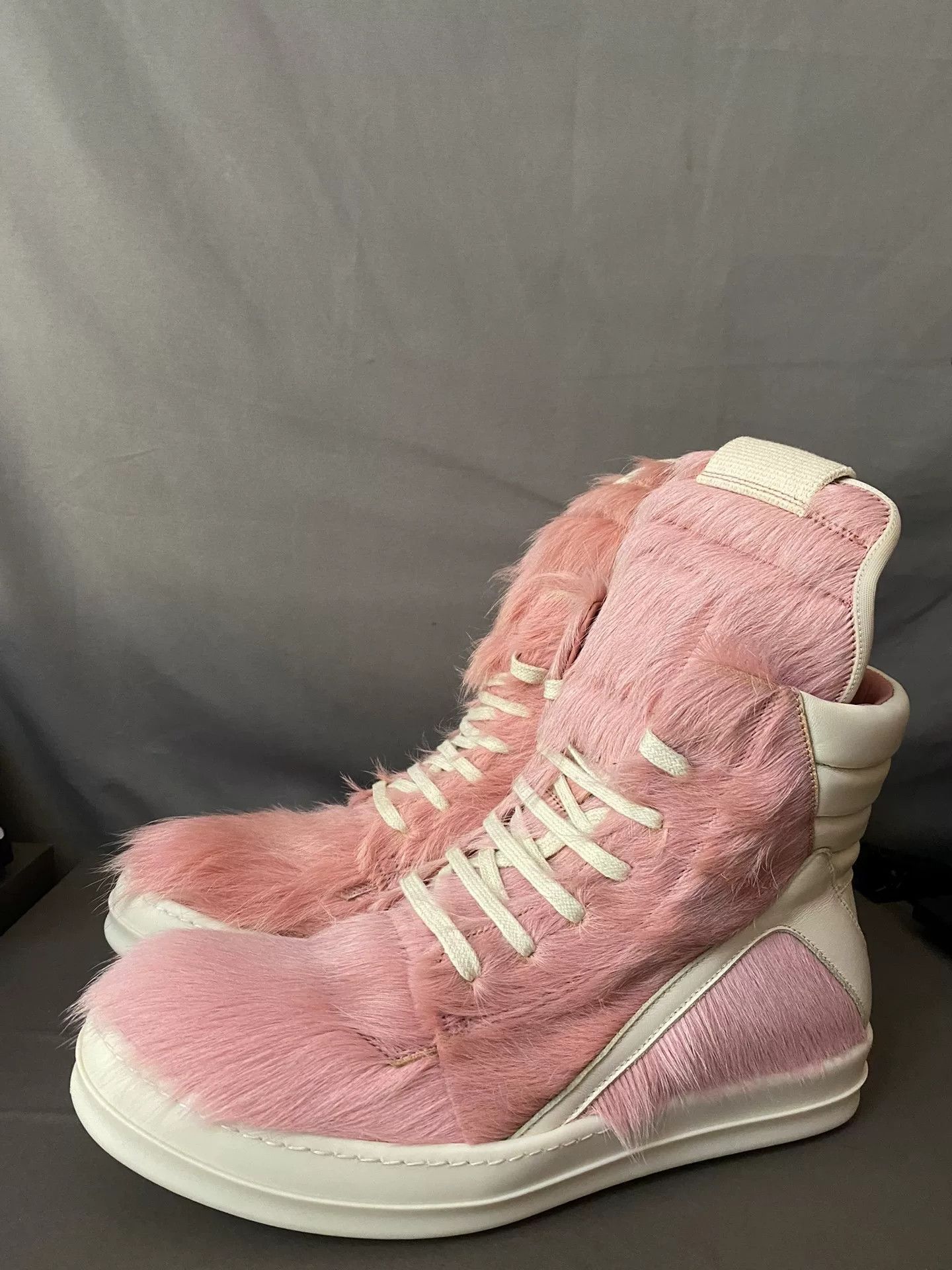 Rick Owens Rick Owens Pink Hitop Sneakers 42 Women Size US 10.5 / IT 40.5 - 1 Thumbnail
