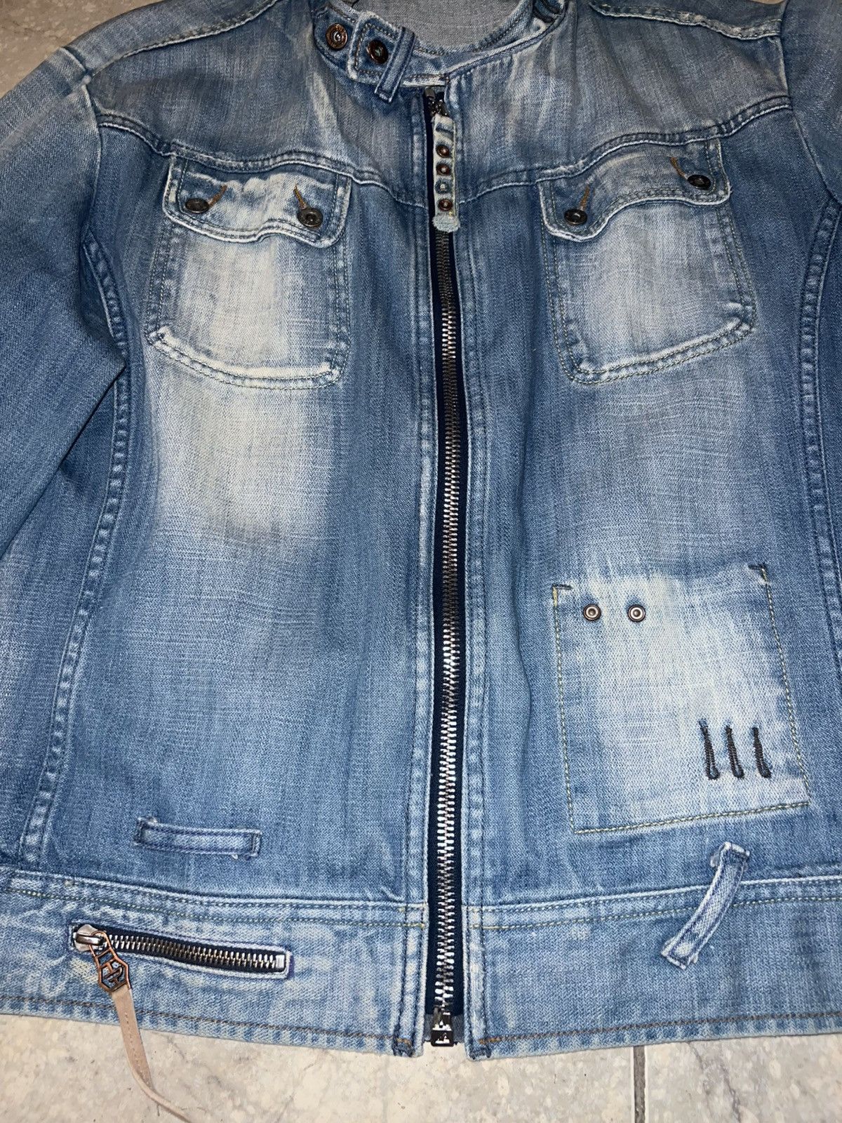 Diesel Diesel Denim Jacket Size L / US 10 / IT 46 - 4 Thumbnail
