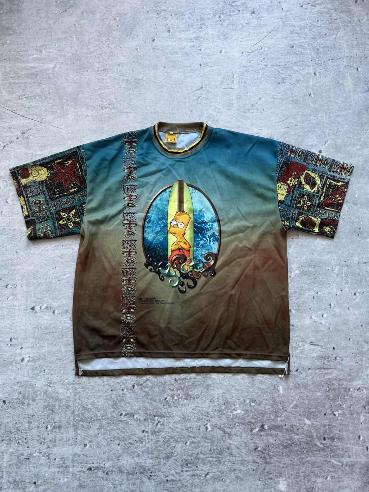 The Simpsons × Vintage Vintage Simpson 1999 rare tee big logo Size US L / EU 52-54 / 3 - 1 Thumbnail