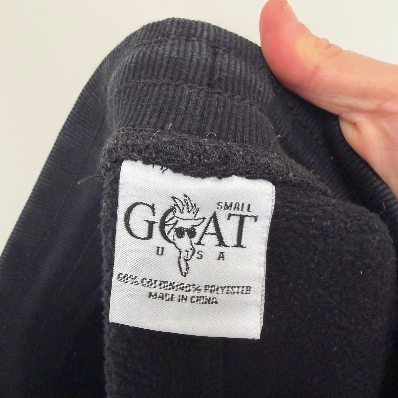 Other GOAT USA Black Joggers Sz S Size US 26 / EU 42 - 2 Thumbnail