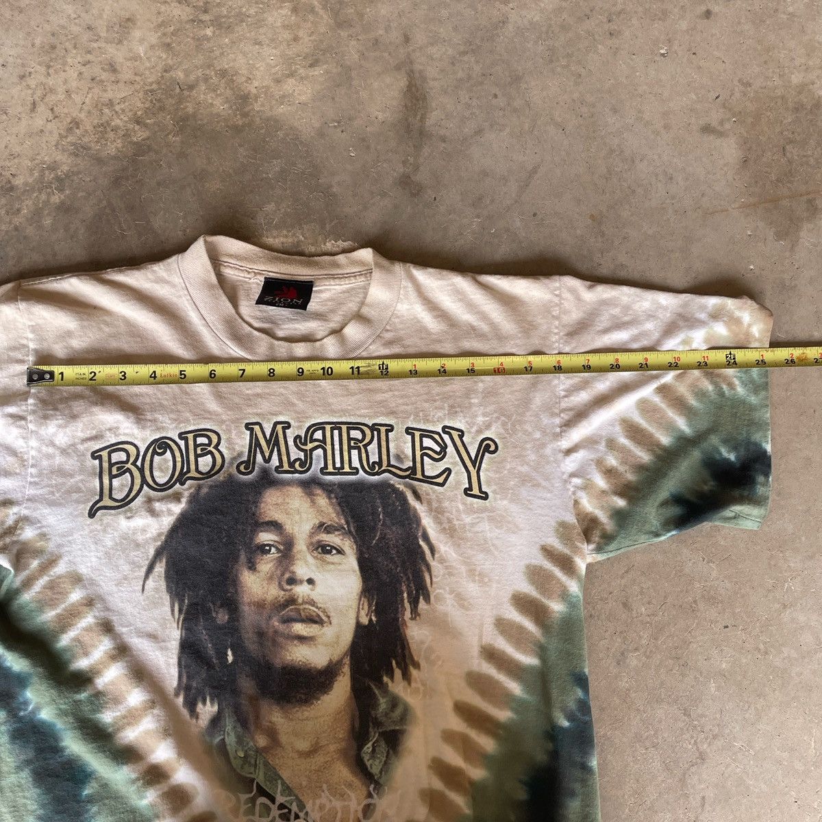 Zion Rootswear Single stitch Bob Marley tee Size US M / EU 48-50 / 2 - 6 Thumbnail