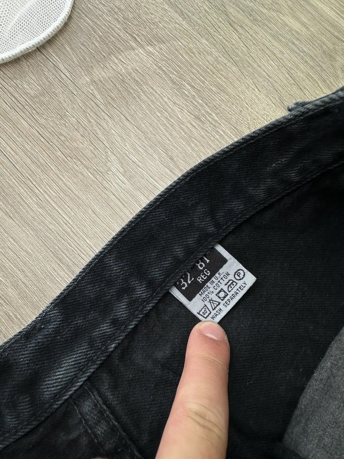 Fubu × Vintage Vintage Fubu Denim Blue Baggy Jeans Pants Big Logo USA Size US 32 / EU 48 - 10 Thumbnail