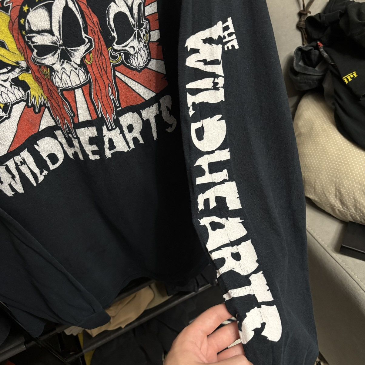 Vintage Vintage 90’s The Wildhearts Band Long Sleeve Punk ERD Grunge Size US XL / EU 56 / 4 - 3 Thumbnail