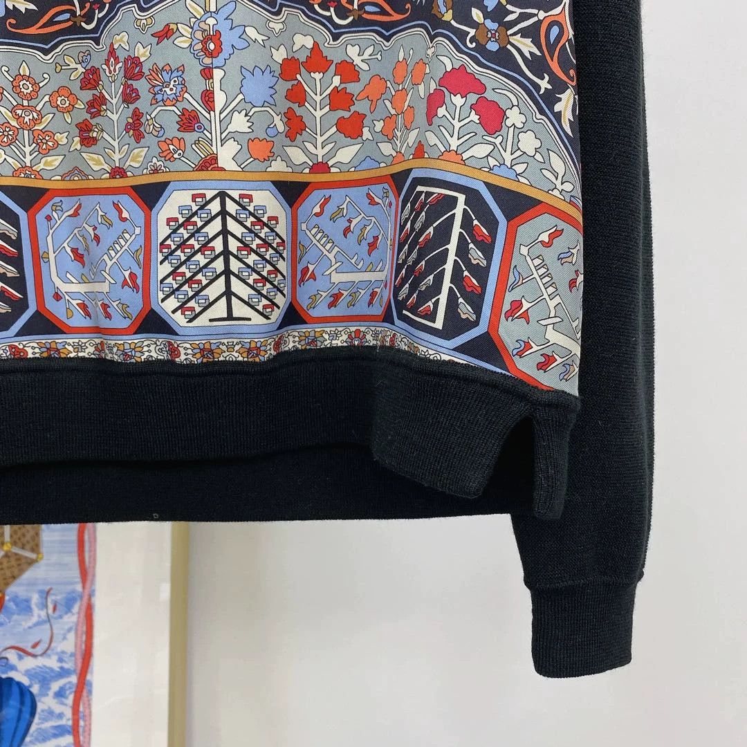 Hermes Hermès floral crewnneck sweater 36 Size XS / US 0-2 / IT 36-38 - 4 Thumbnail