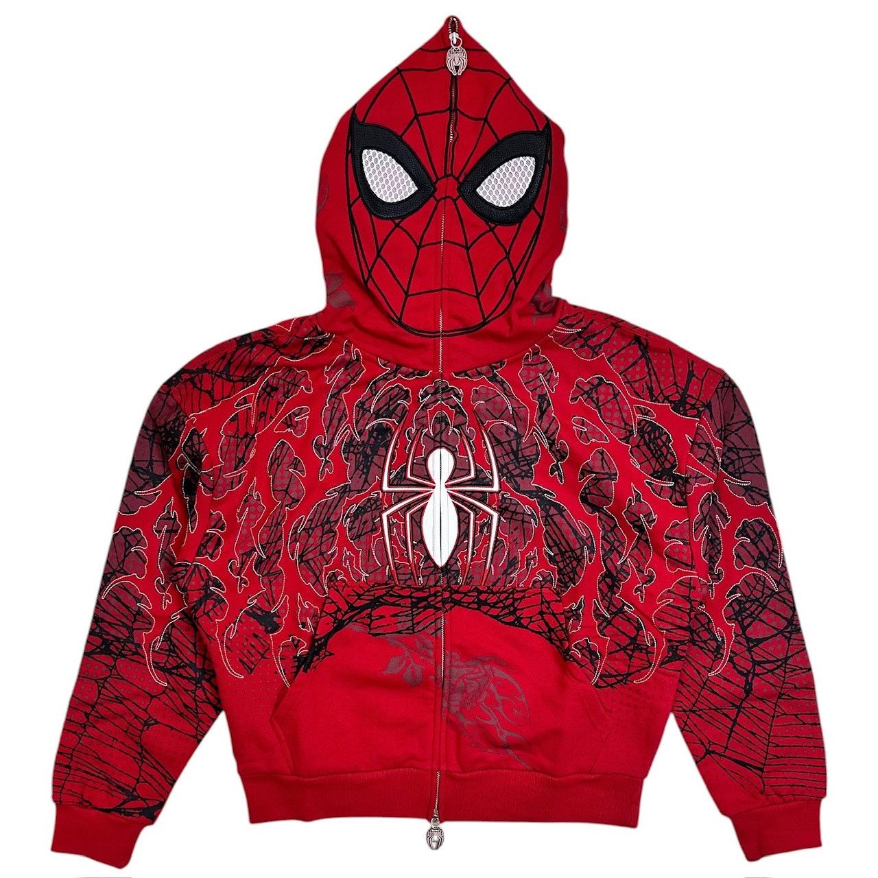 Civil Regime X Spider-Man Web Rose Full Zip Hoodie