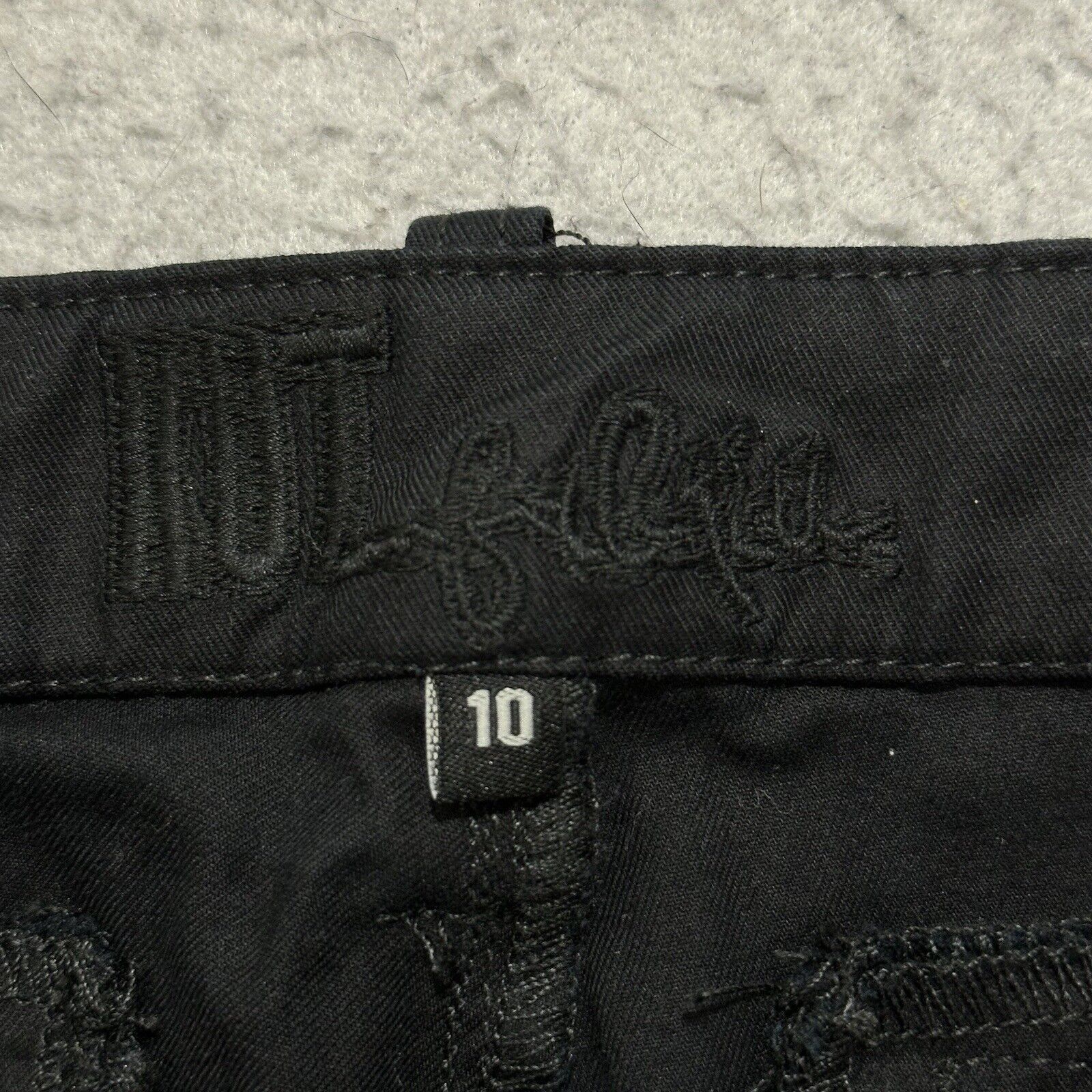 Other Kut From The Kloth 10 Black Straight Mid Rise Chino Pants Size 32" / US 10 / IT 46 - 5 Thumbnail