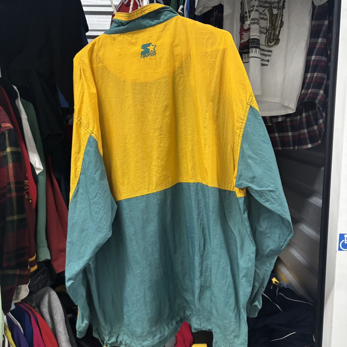 Starter Vintage 1996 Atlanta Olympic Games Starter Nylon Pullover Size US XL / EU 56 / 4 - 5 Thumbnail