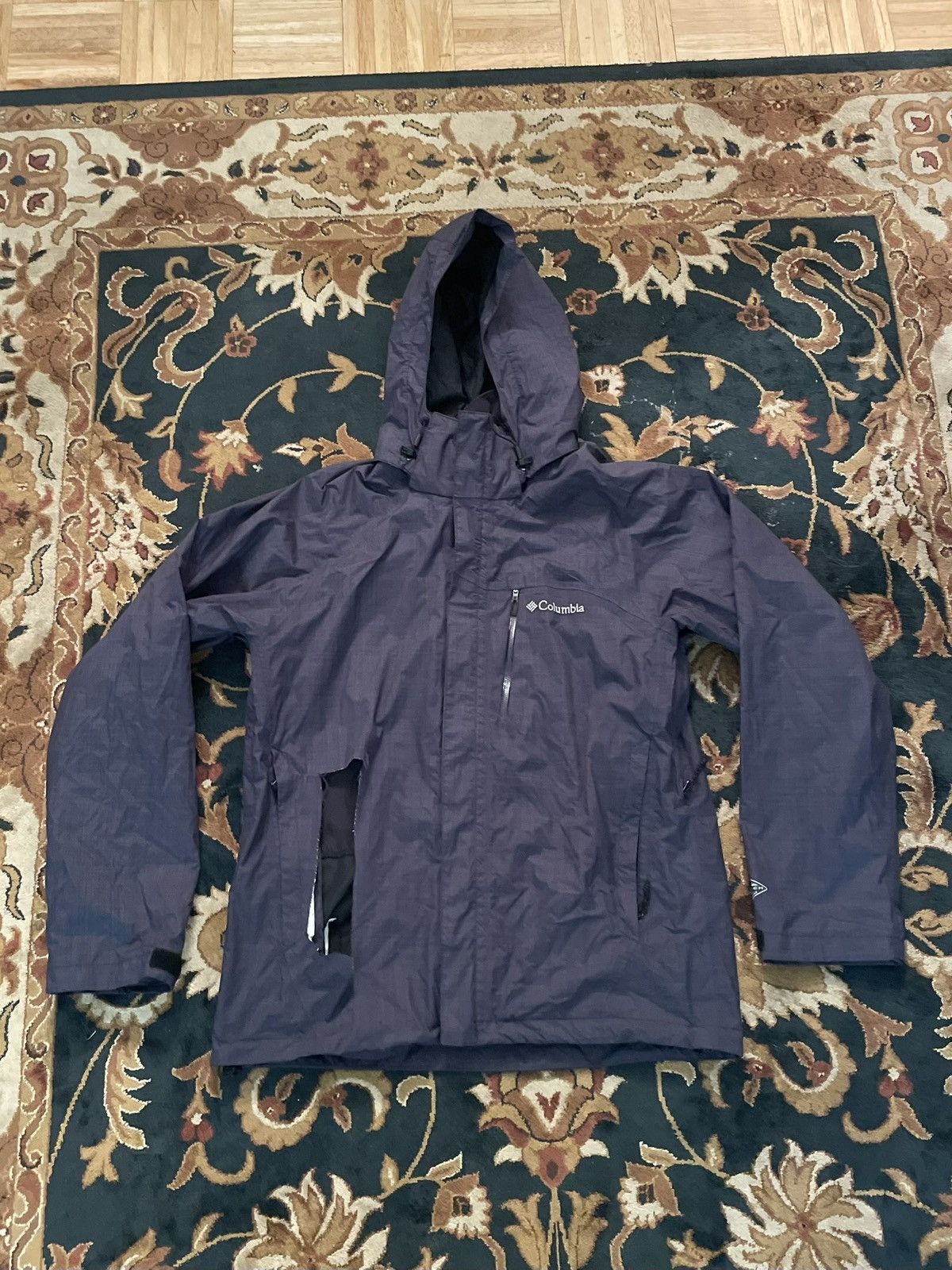 Columbia Columbia Omni-Heat Interchange Grey Windbreaker Coat Jacket Size US M / EU 48-50 / 2 - 1 Thumbnail