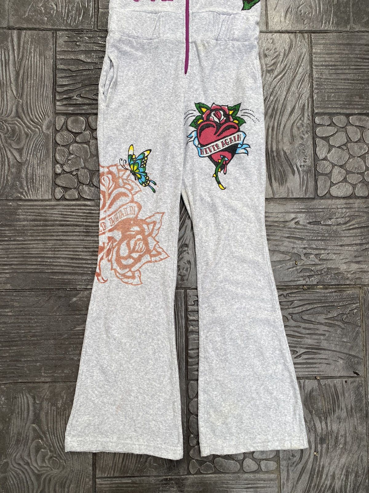 If Six Was Nine × Japanese Brand 🔥RARE🔥 Japanese Brand Multiprint Overall Hooded Jumper Size M / US 6-8 / IT 42-44 - 7 Thumbnail
