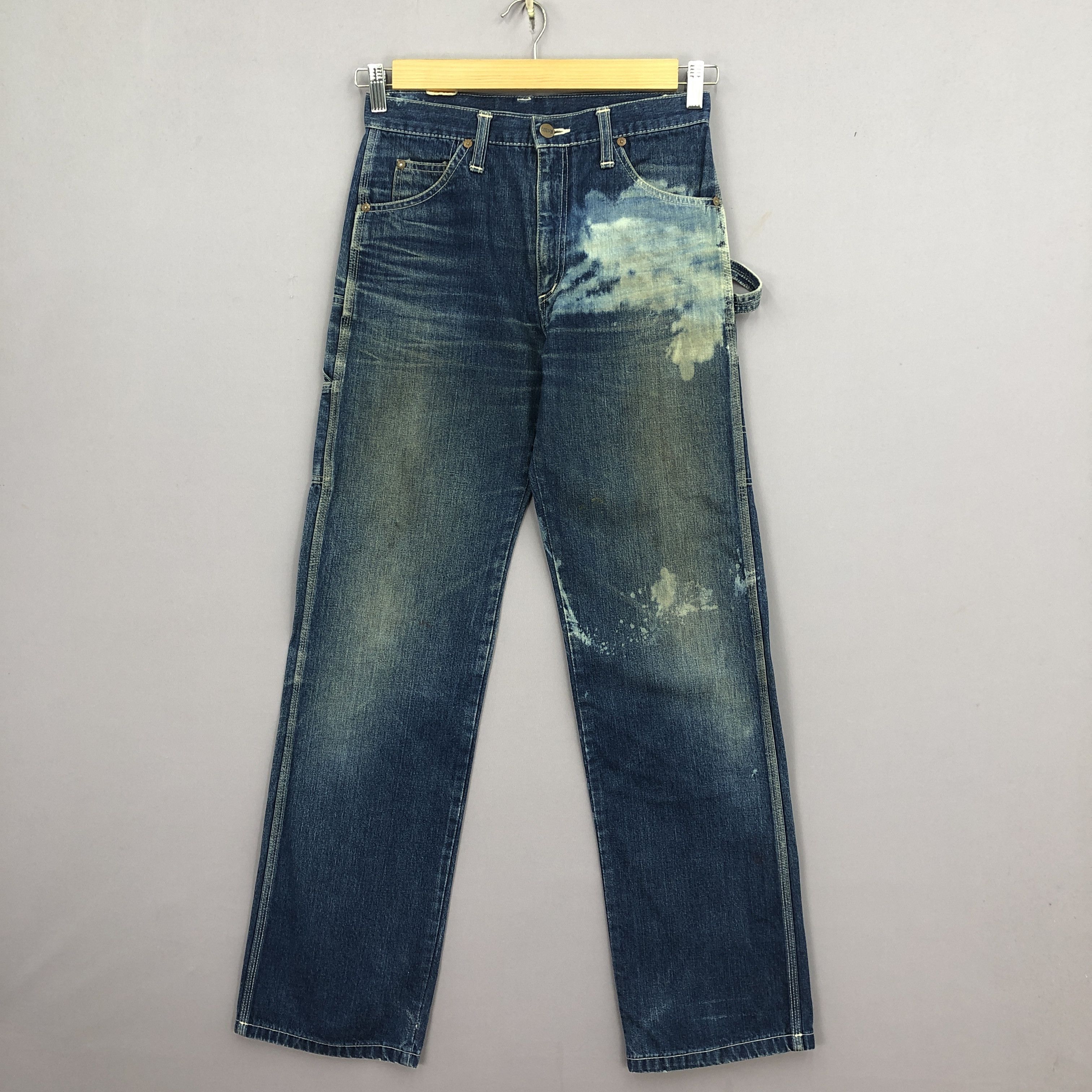 Japanese Brand Vintage 70s Cosmo Carpenter Jeans Workwear Denim - GF30289 Size 28" / US 6 / IT 42 - 1 Thumbnail